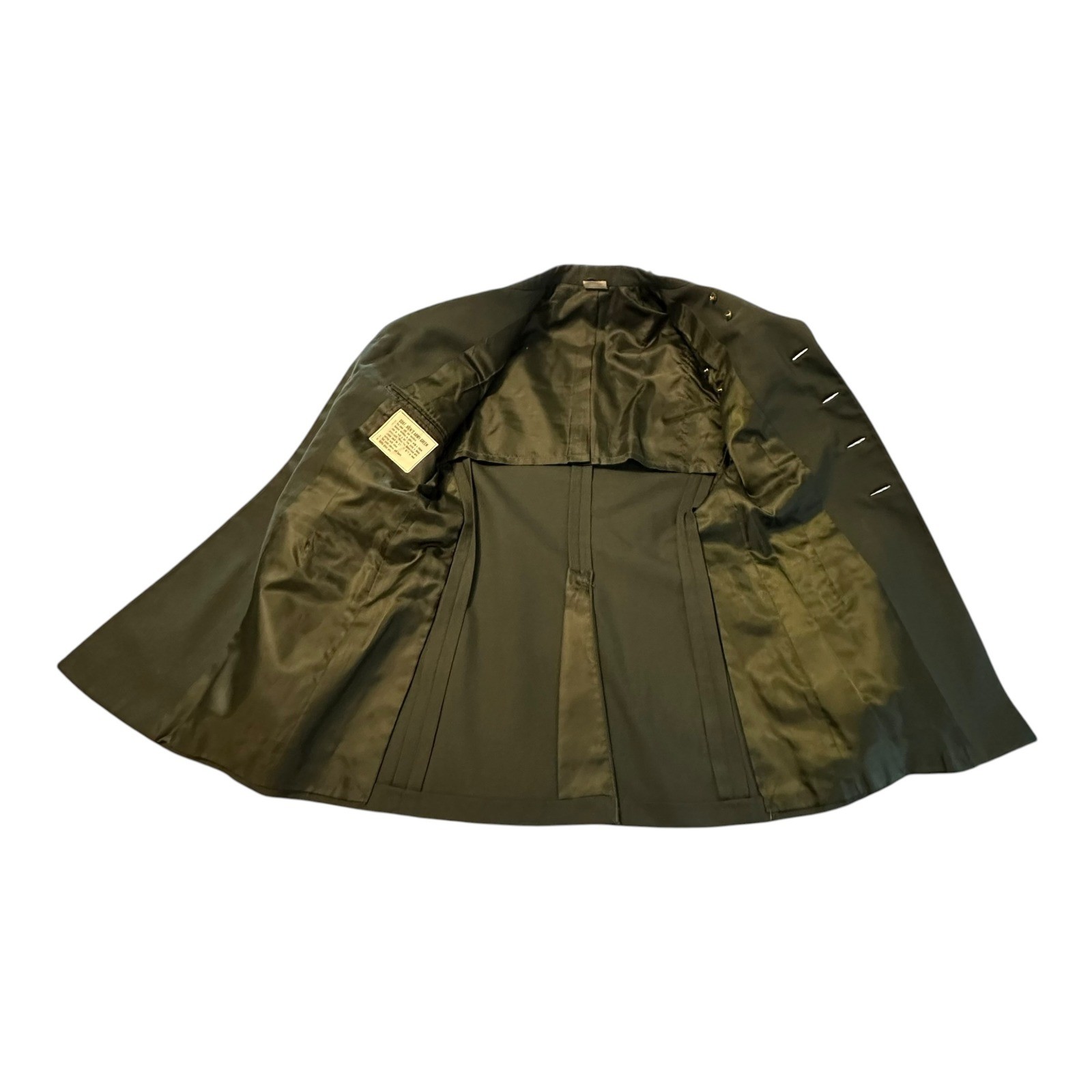 US Army JROTC Dress Uniform Coat Mens 35R Green Patches Cords Medals Insignia