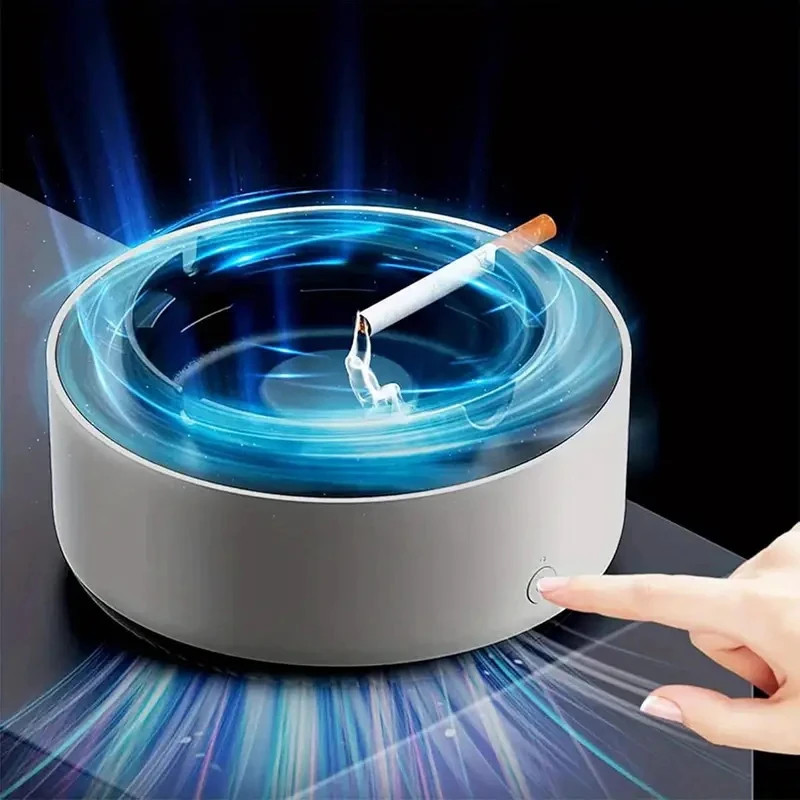 2-in-1 Intelligent Smoke-free Ashtray, Instantly Eliminates The Smell Of…