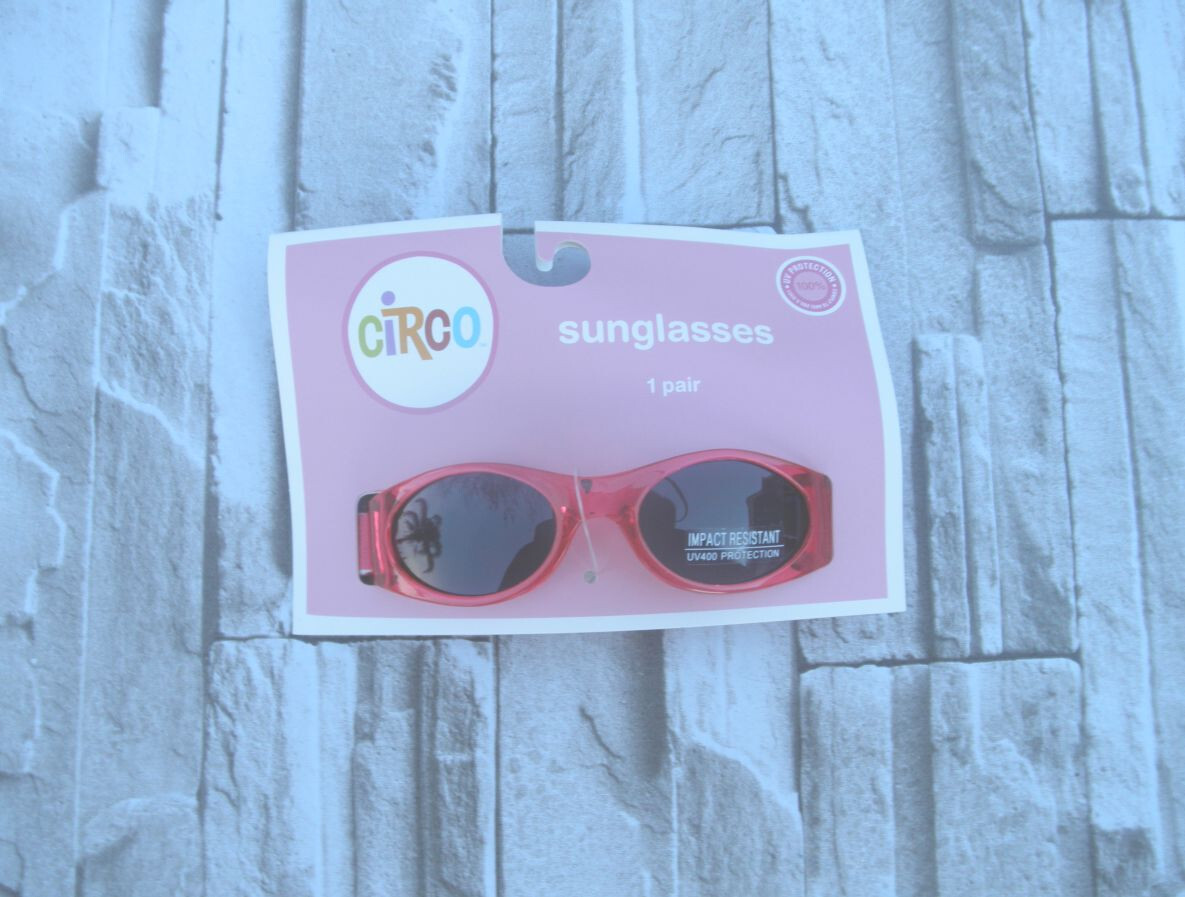 NEW by CIRCO, CHILDREN’S SUNLASSES(1PAIR) COLOR WATERMELON, 100% UV PROTECTION,