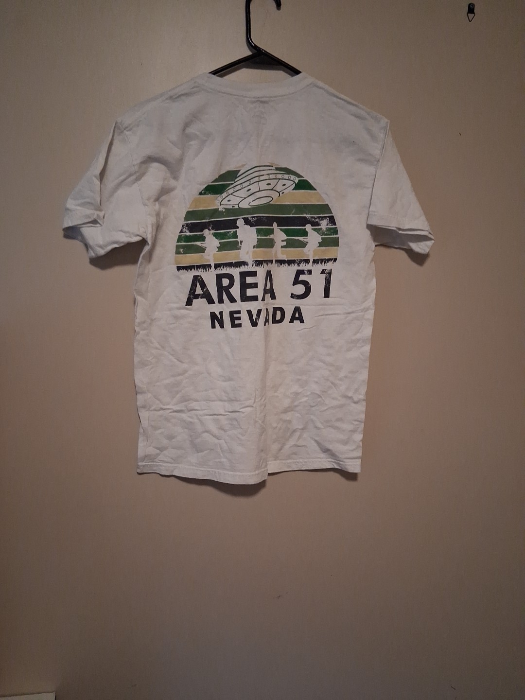 Vintage Call Your Mother Mens T Shirt Medium Area 51 Navada Alien UFO 90s
