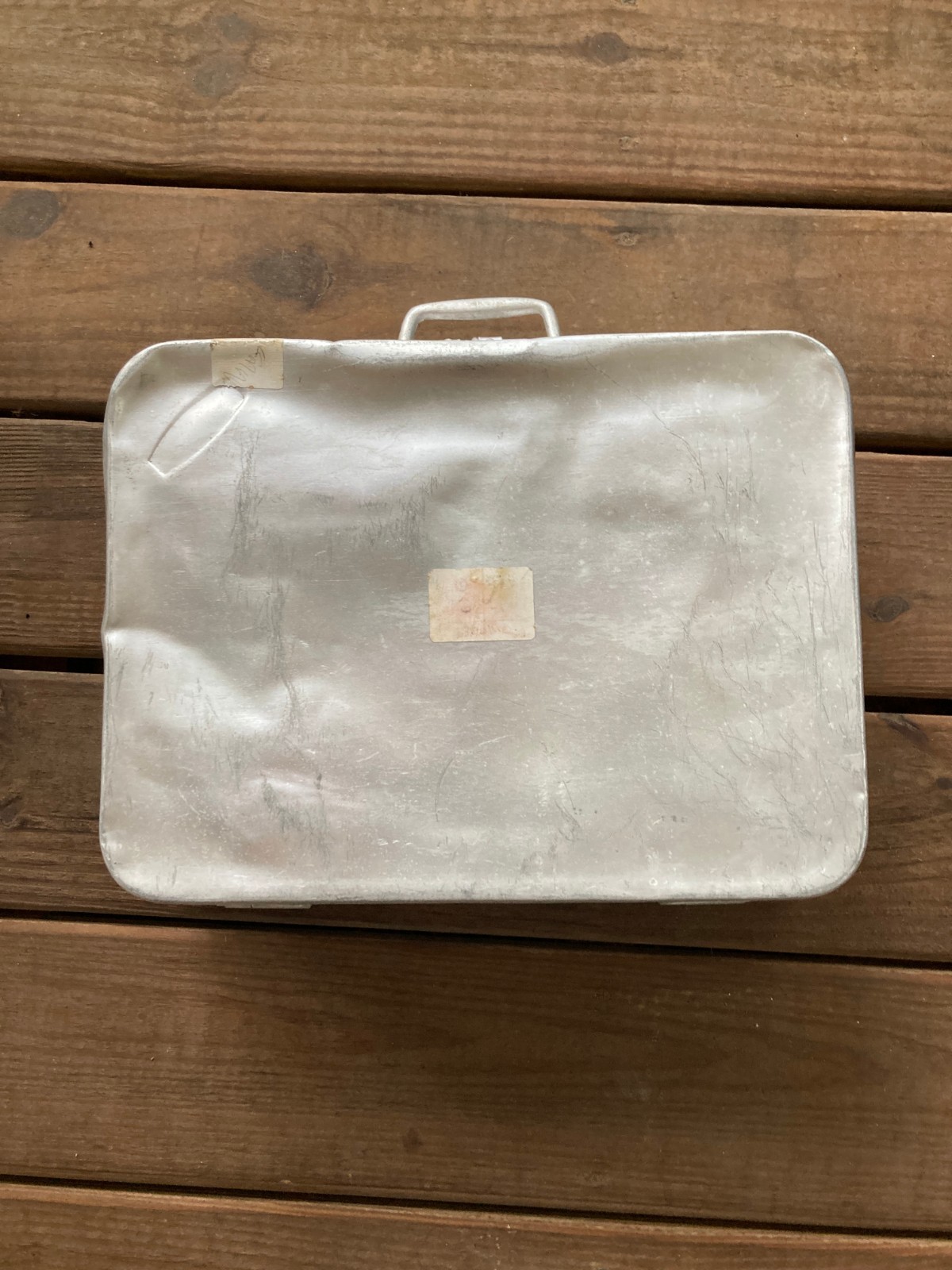 Vintage 1960’s Zero Halliburton Style Aluminum Briefcase 14″ x 10-1/2″ x 4- 1/2″