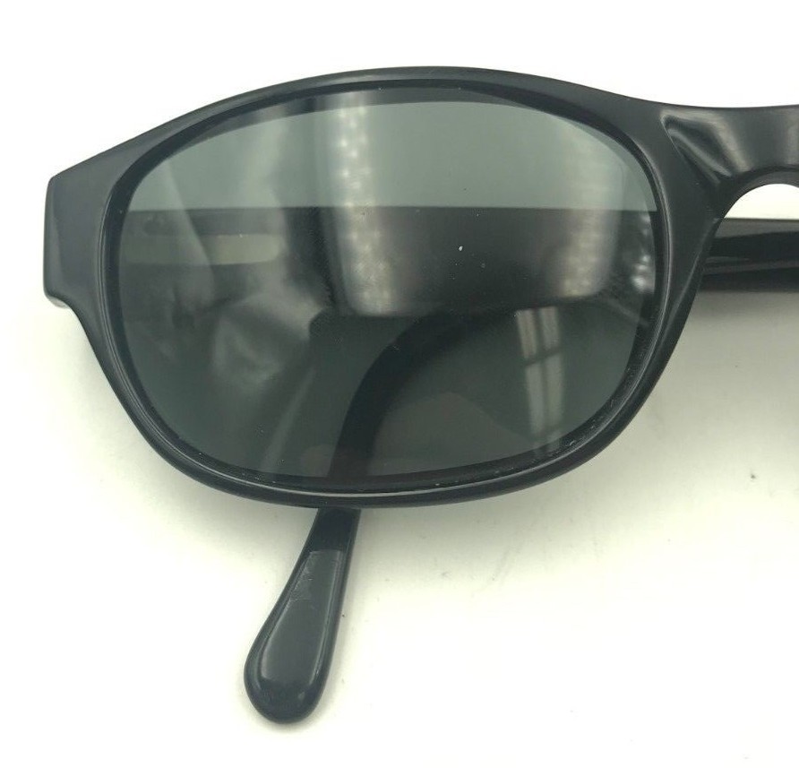 Vintage Cerruti 1881 2307 140 Black Oval Sunglasses FRAMES ONLY