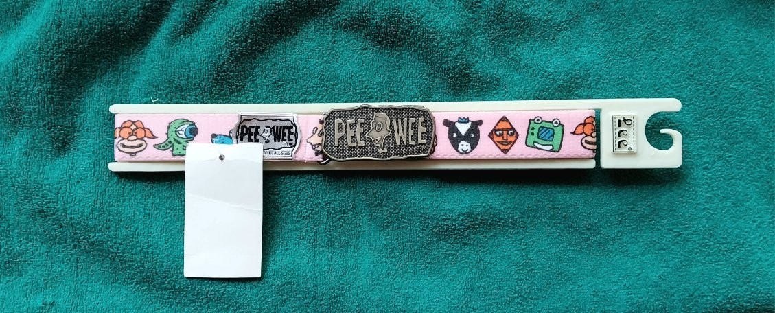 Brand NEW! Pee-wee’s Playhouse Television Show – Paul Reubens Vtg 1980’s Belt