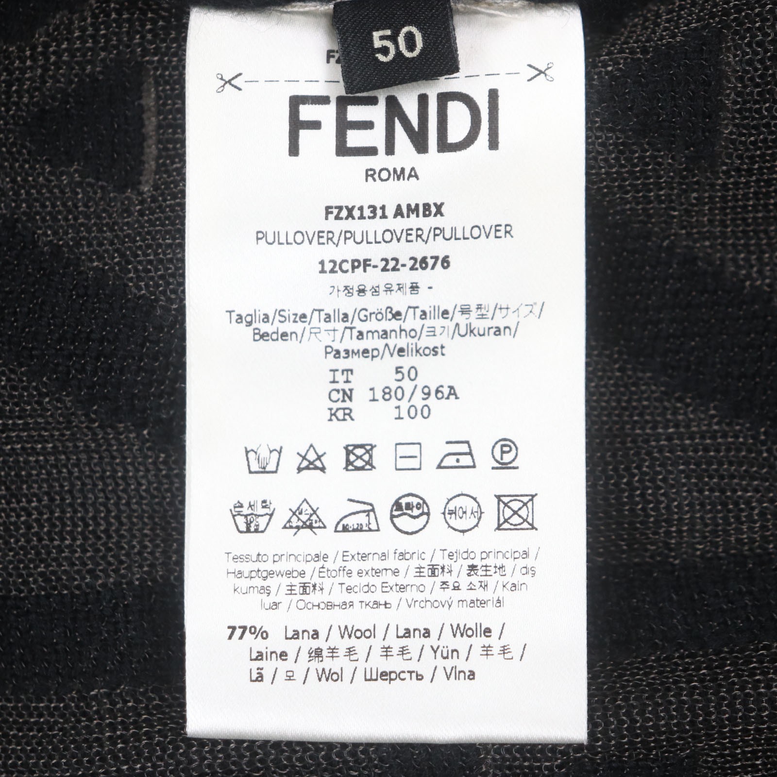 Fendi×Marc Jacobs Wool Sweater – DUTY FREE