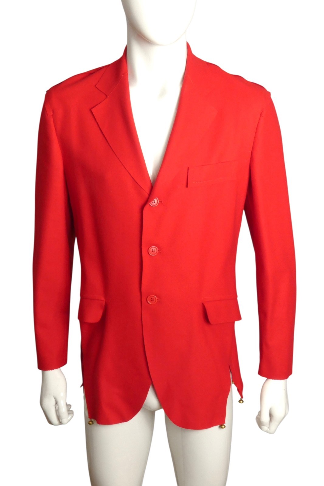 MOSCHINO – Vintage 1990s Wool Jingle Bell Blazer, Size Medium