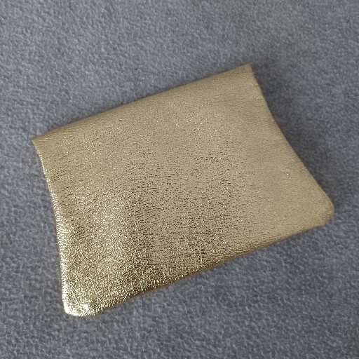 Duray Clutch Princess Gardner Clutch Tissue Kiss Lock Closure Gold Lame Set 3