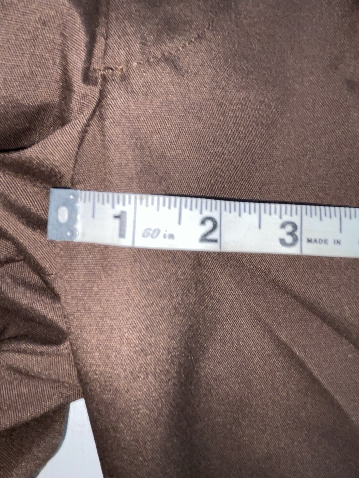 New Vintage Brown Dickson Jenkins Polyester Pants #2641 XX-71