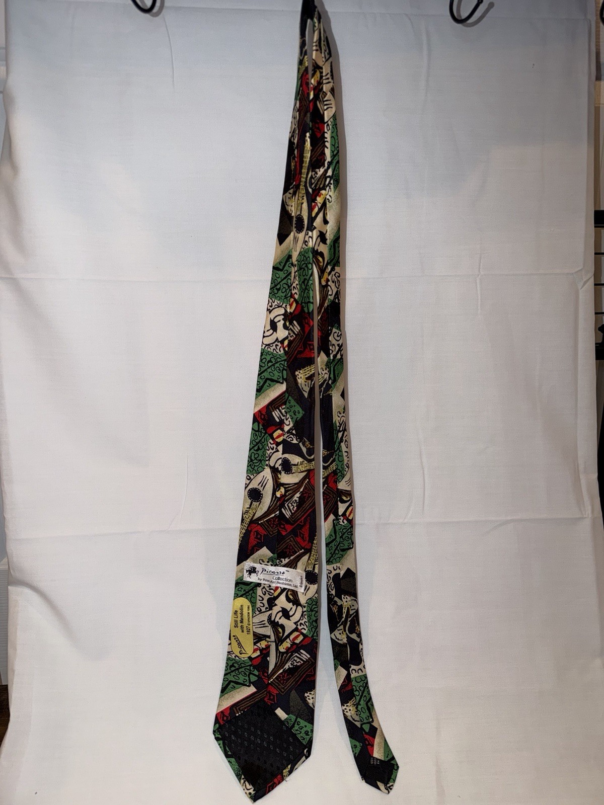 Picasso Collection Silk Tie Still Life with Mandolin 1927 Fine Art Neck Tie