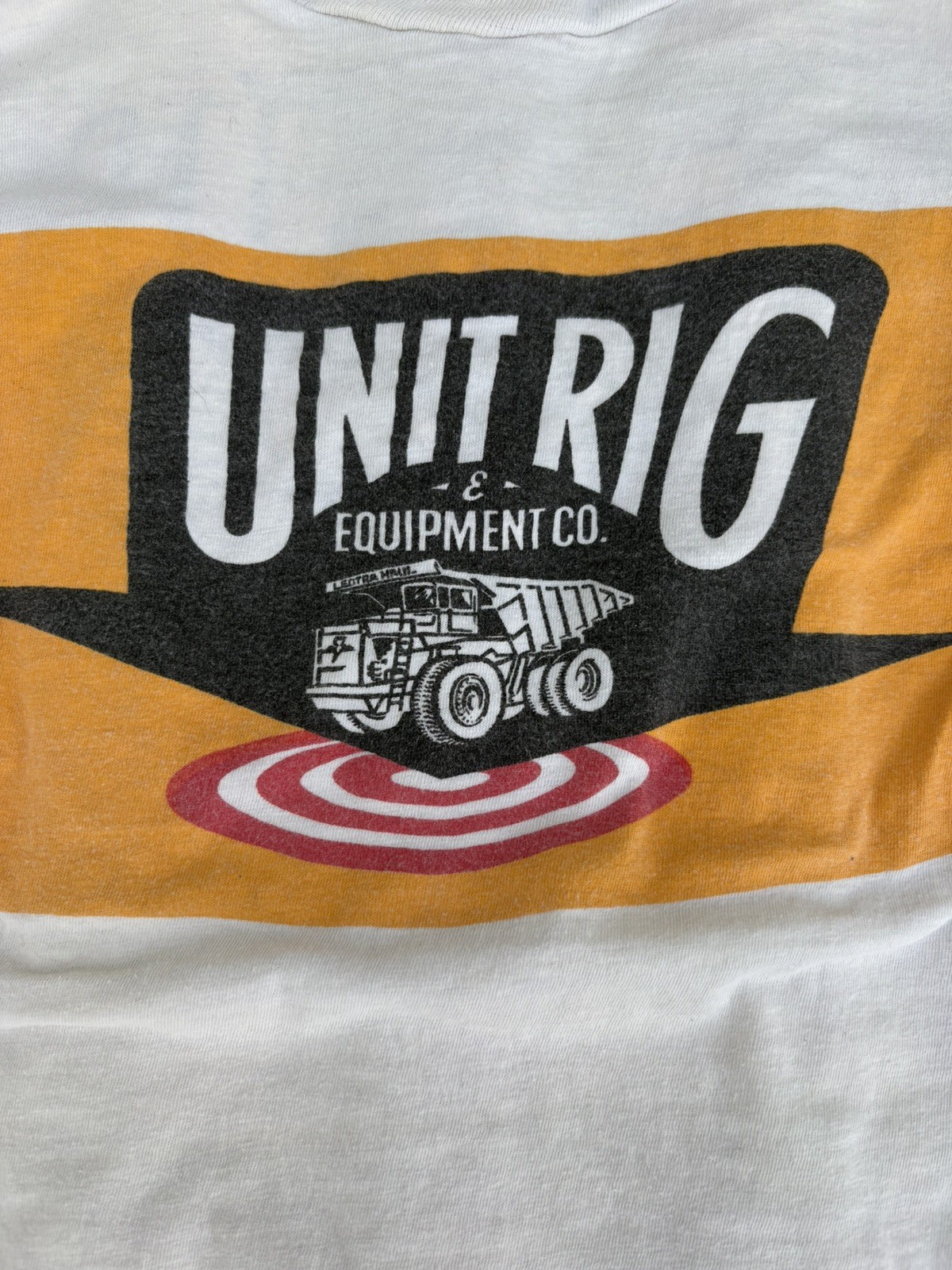 Vintage 70s Unit Rig & Equipment Co. T-Shirt Size Large