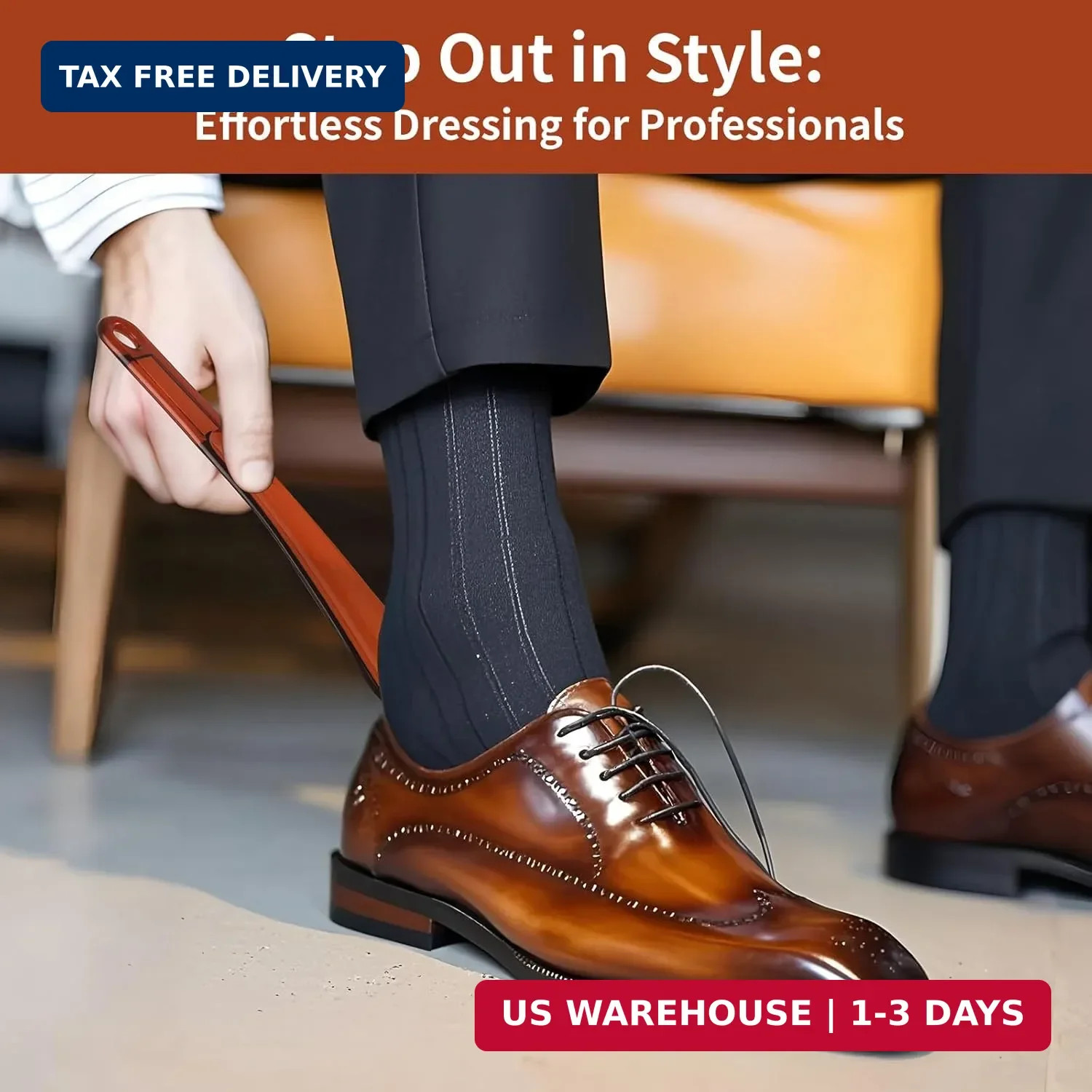 2-Pack 16″ & 9″ Shoe Horns – Easy Wear Helper for All