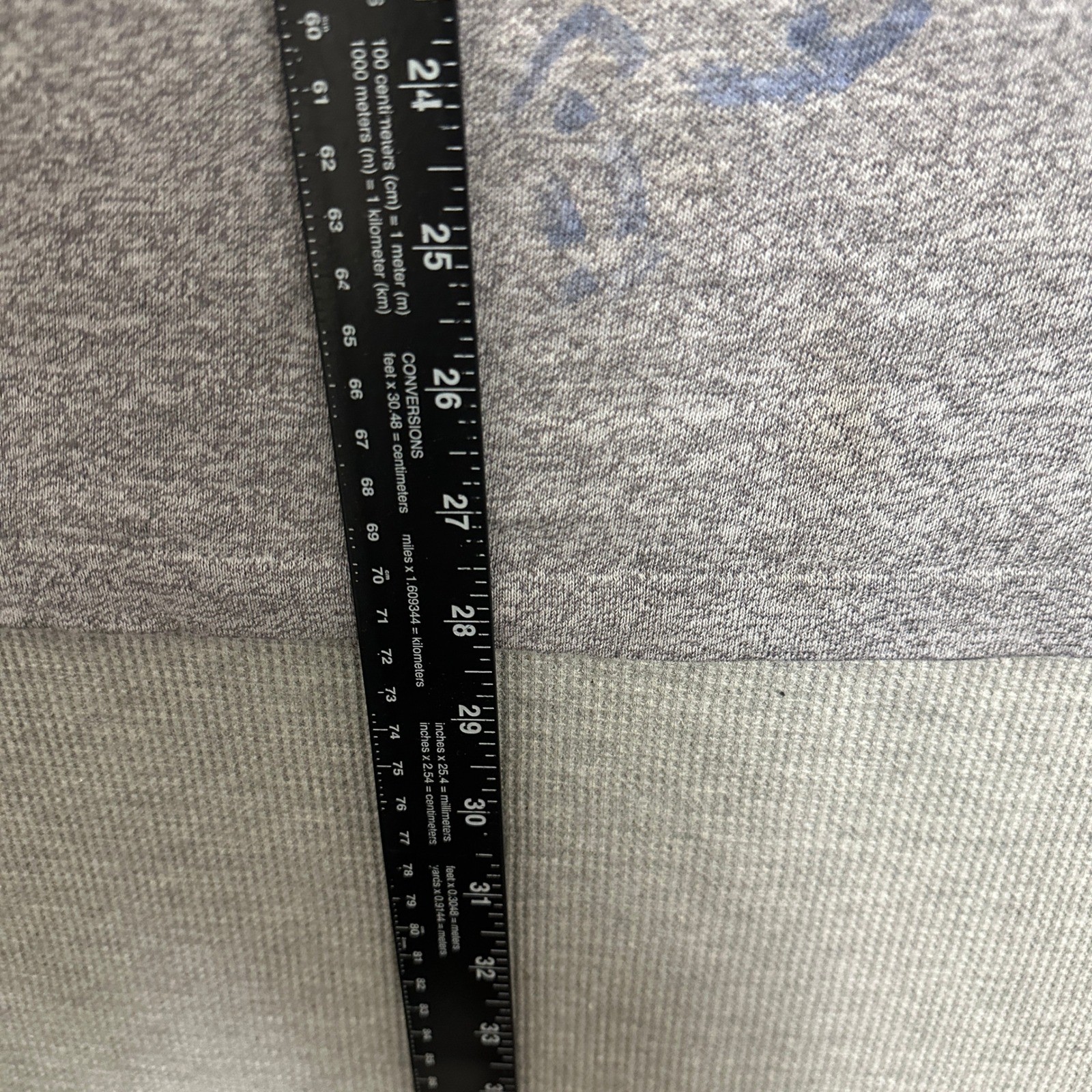 Vintage US Army PT Training T-Shirt Gray Heather Single Stitch Large to XL