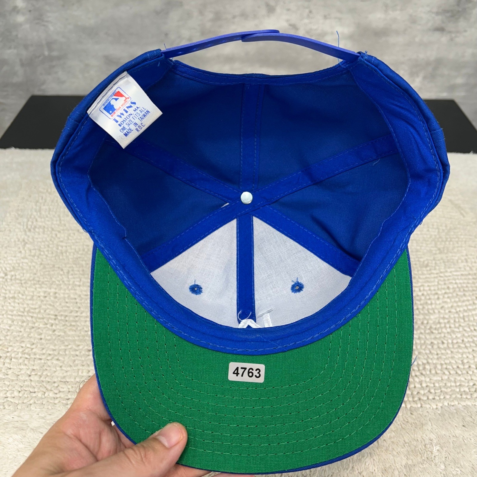 90s Vintage Los Angeles Dodgers Snapback Hat OSFA Plain Logo Baseball Cap