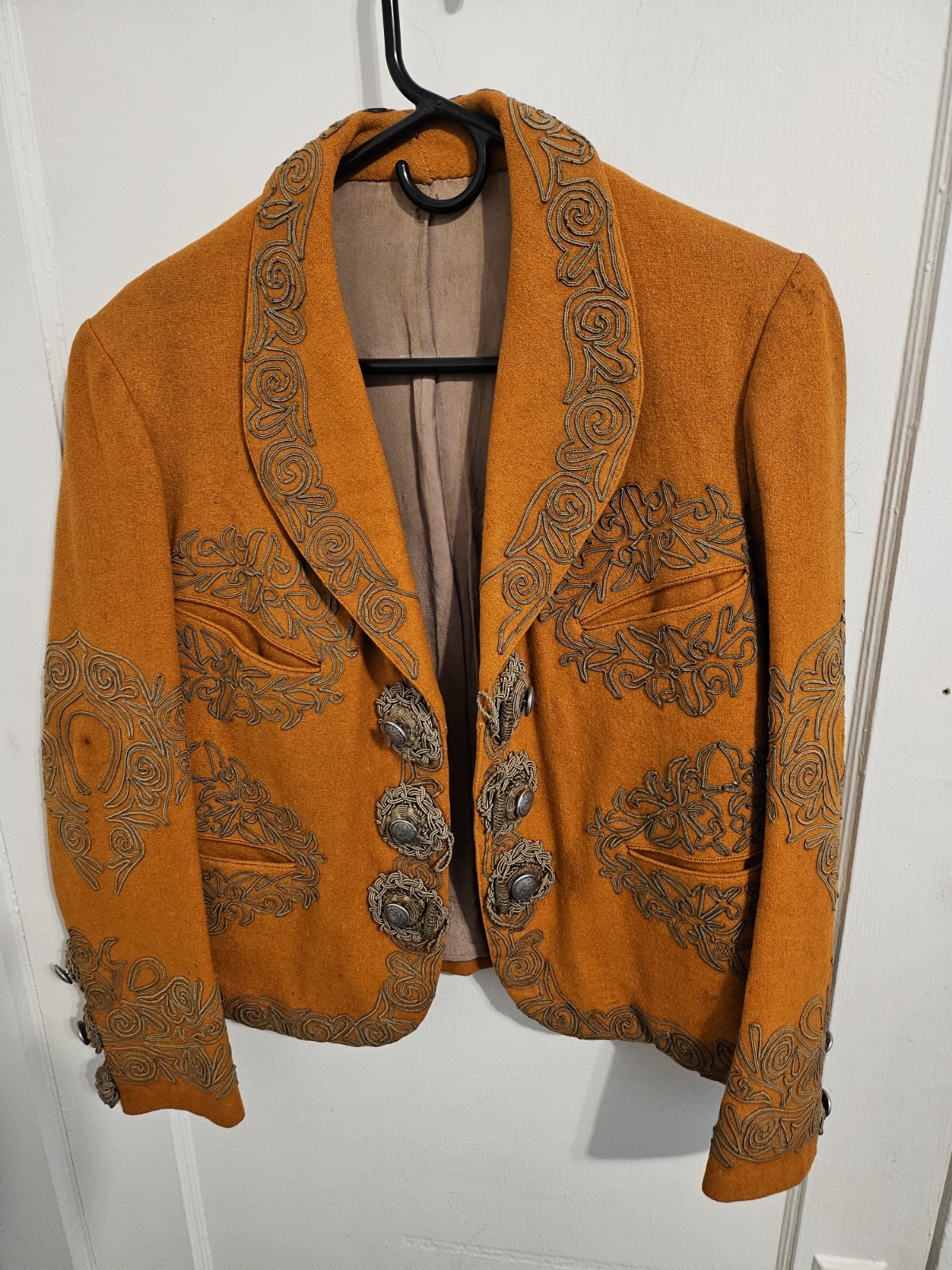 Antique Austrian Tyrolean Wool Festival Jacket Rare