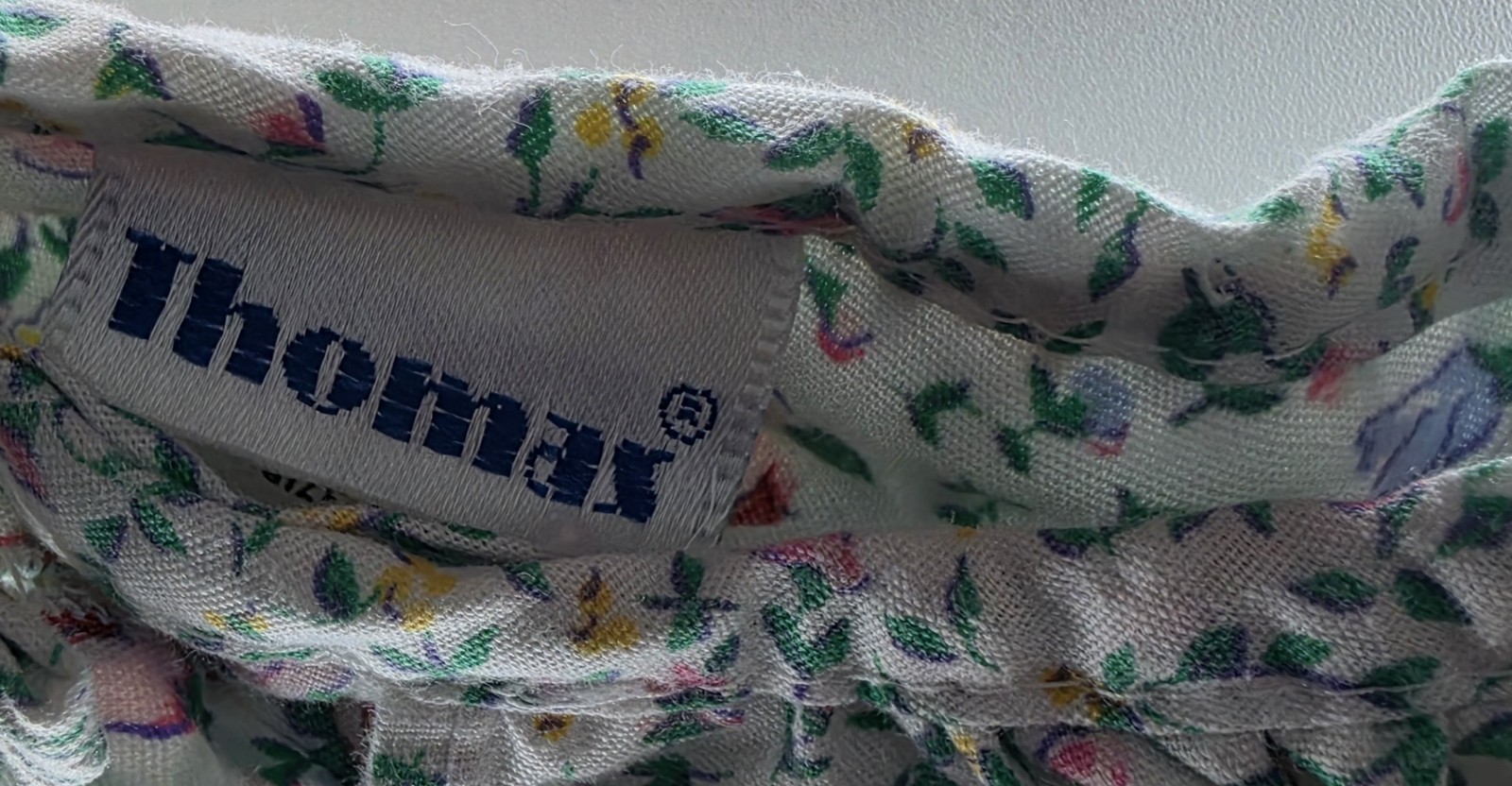 Vintage cottagecore girls flower romper Size 24 Month