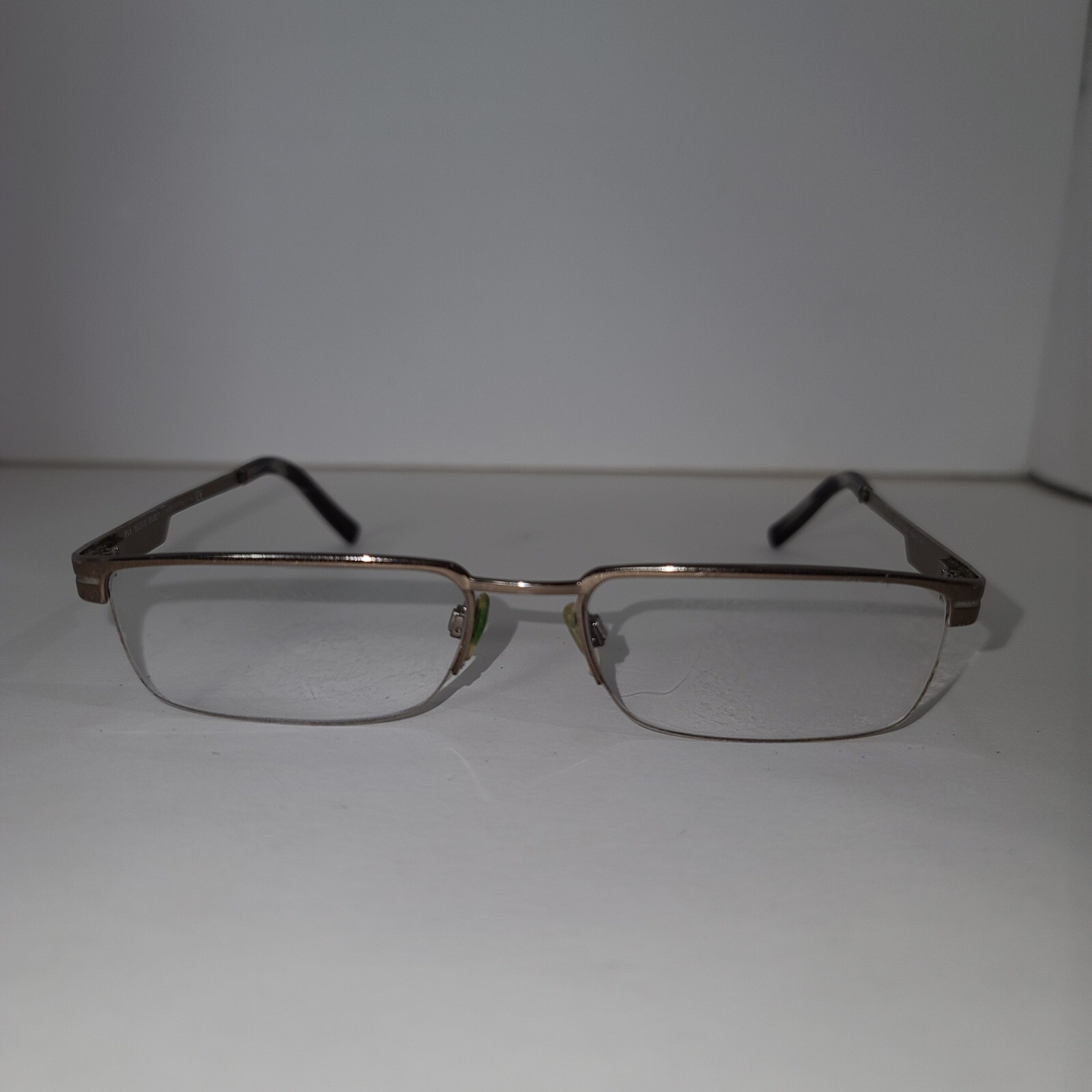 Burberry Eyeglasses Frames Only B1170 53-17-140 Semi-Rimless Designer Glasses