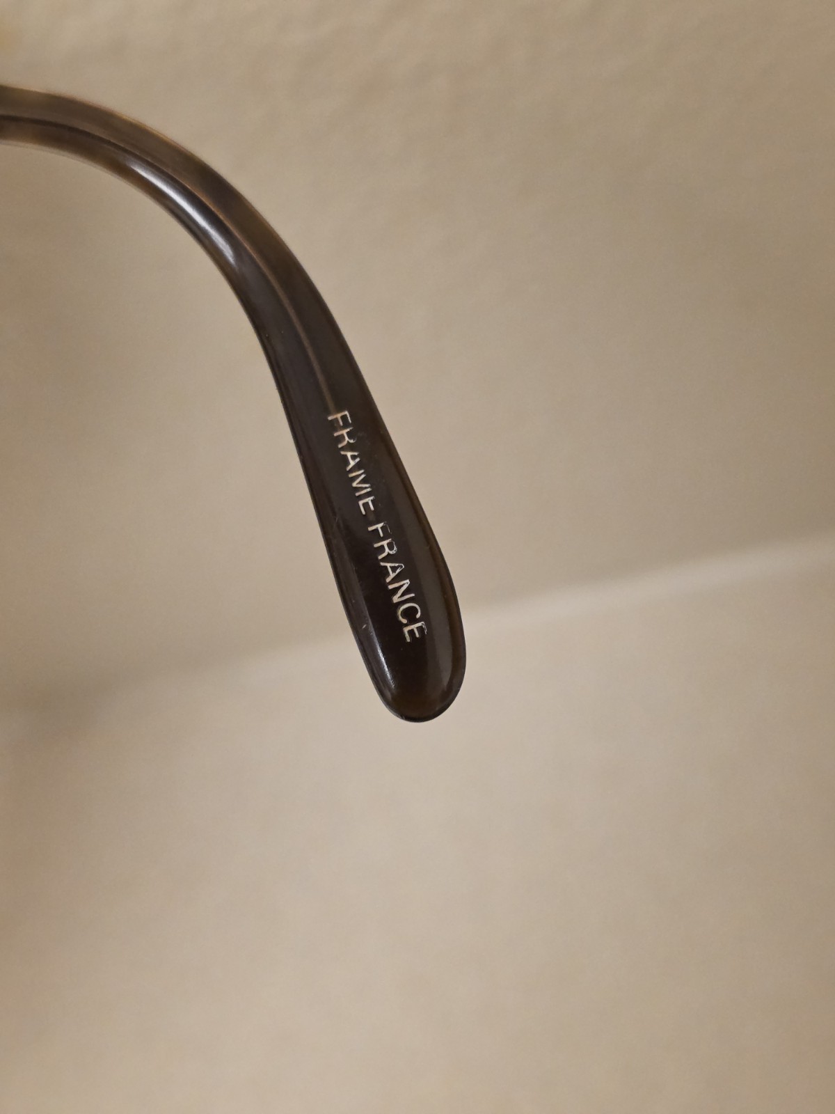 Lanvin By Kenco Vintage 70’s Senator C28 140mm Eyeglasses Brown France
