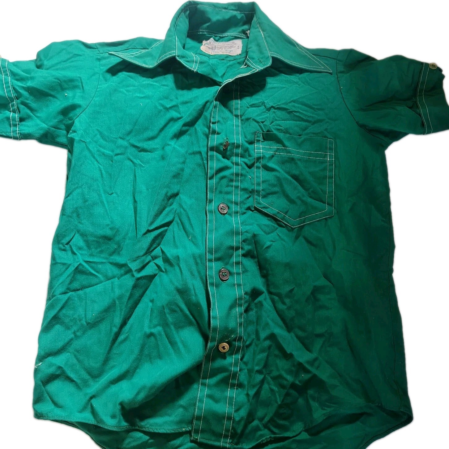Bundle Lot Of 9 Vi11.ntage 1970s Boys Button Up Shirts Western Flannel Reseller