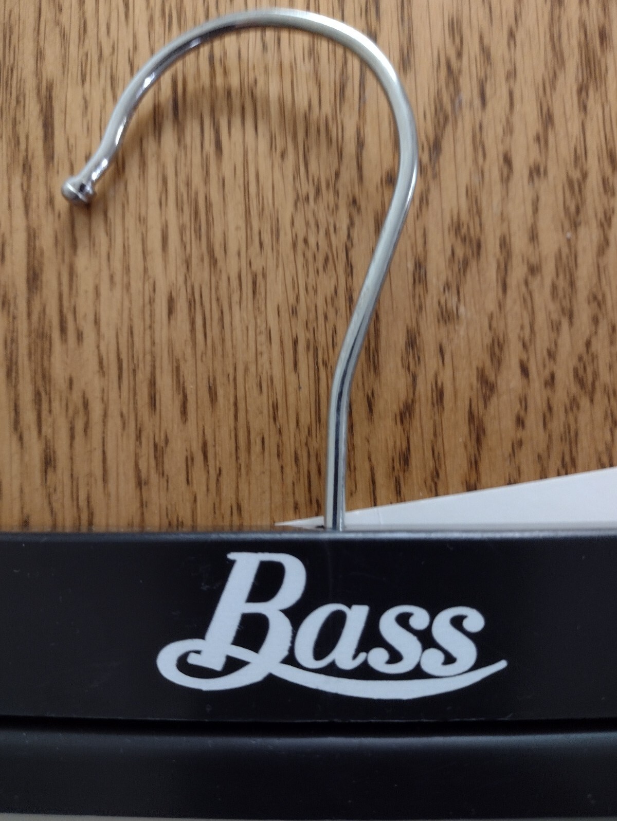Hanger BASS & CO Clothes & Band Metal & Plastic Organizer G.H. 1876 USA New RARE