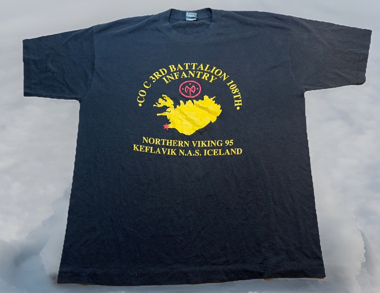 Northern Viking 95 Keflavik Iceland XL T-Shirt Made USA N.A.S. Military Exercise