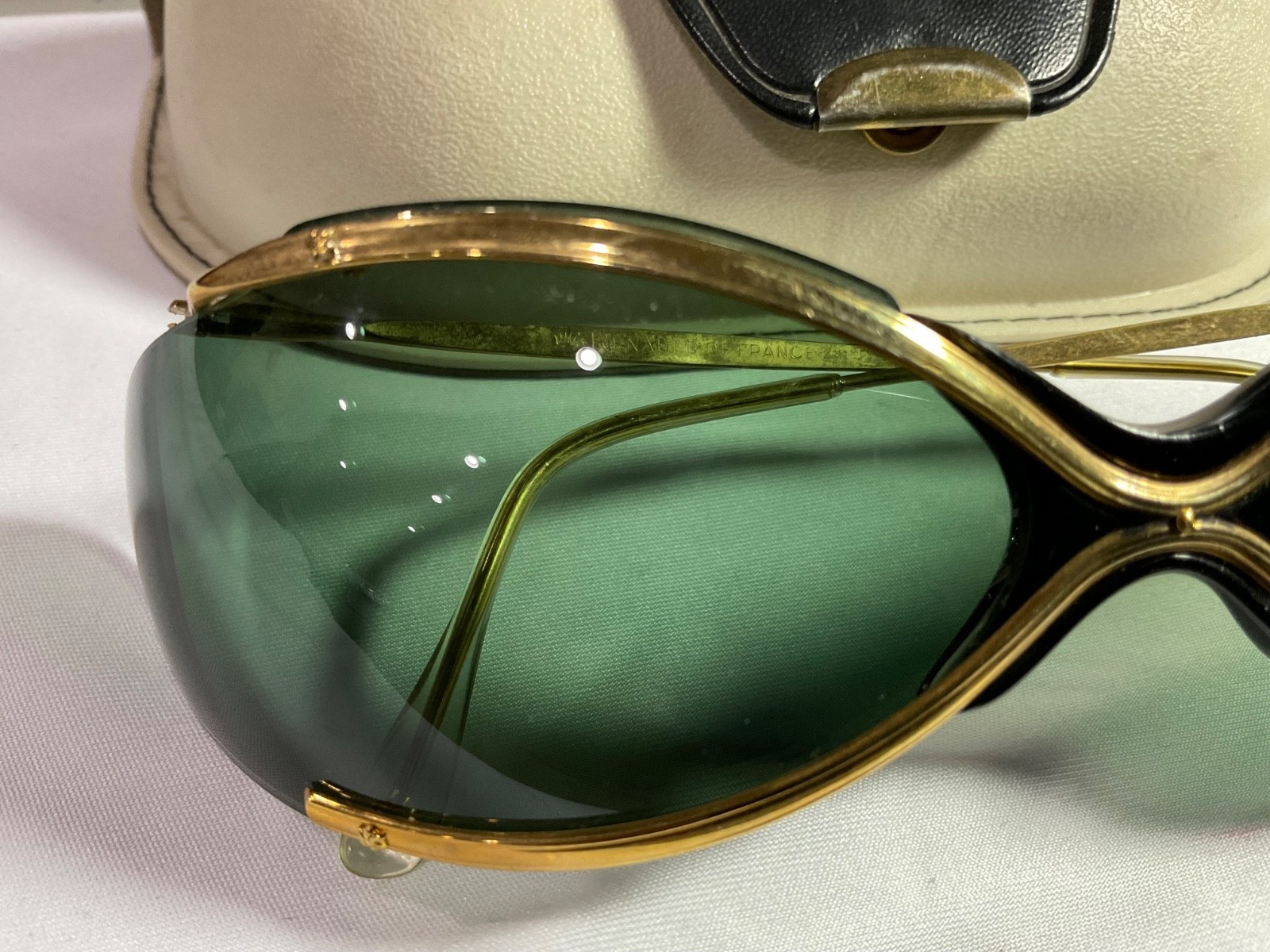 Renauld Of France “The Bikini” Rare Collectible Sunglasses With Case VERY NICE!