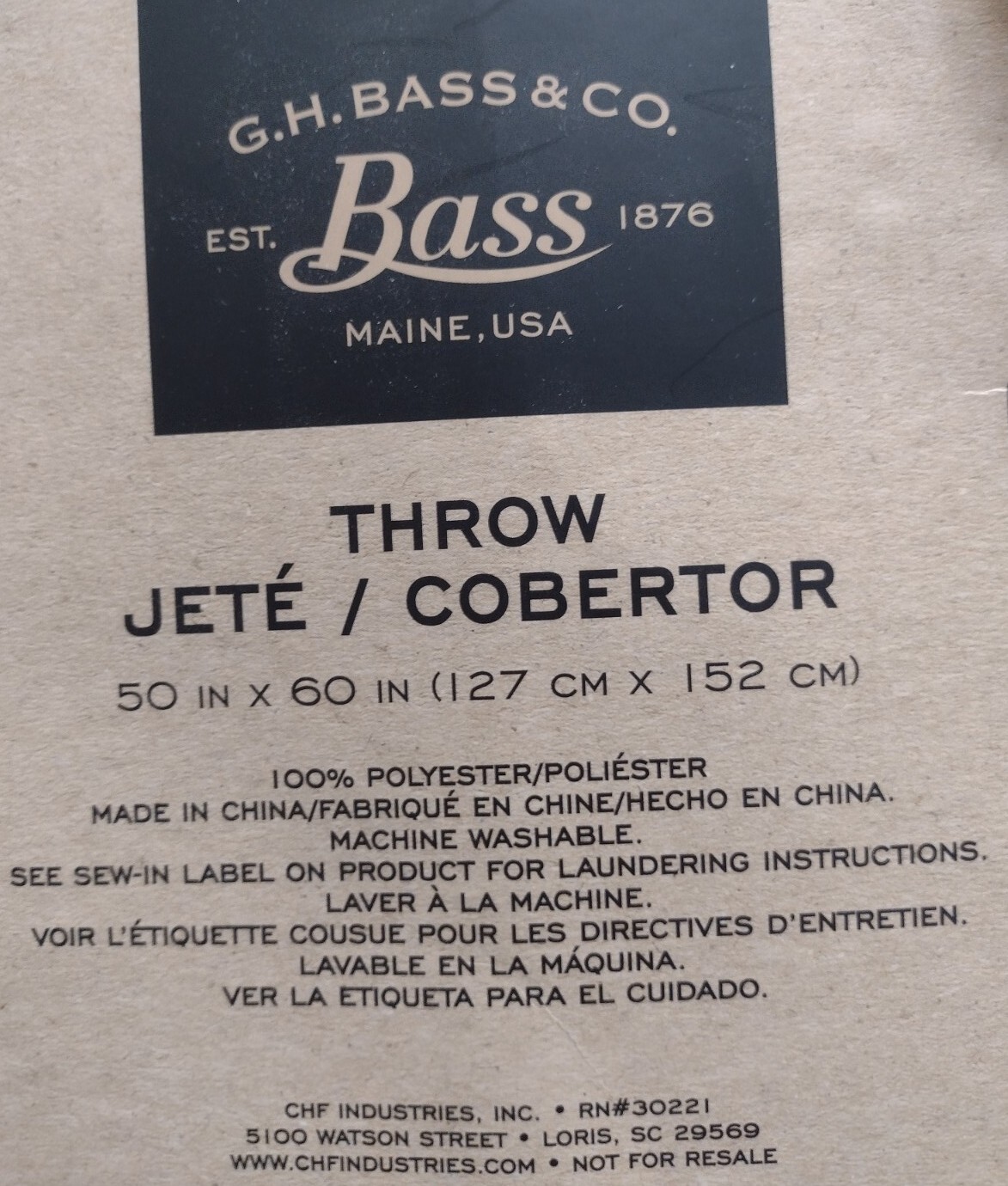 Hanger BASS & CO Clothes & Band Metal & Plastic Organizer G.H. 1876 USA New RARE