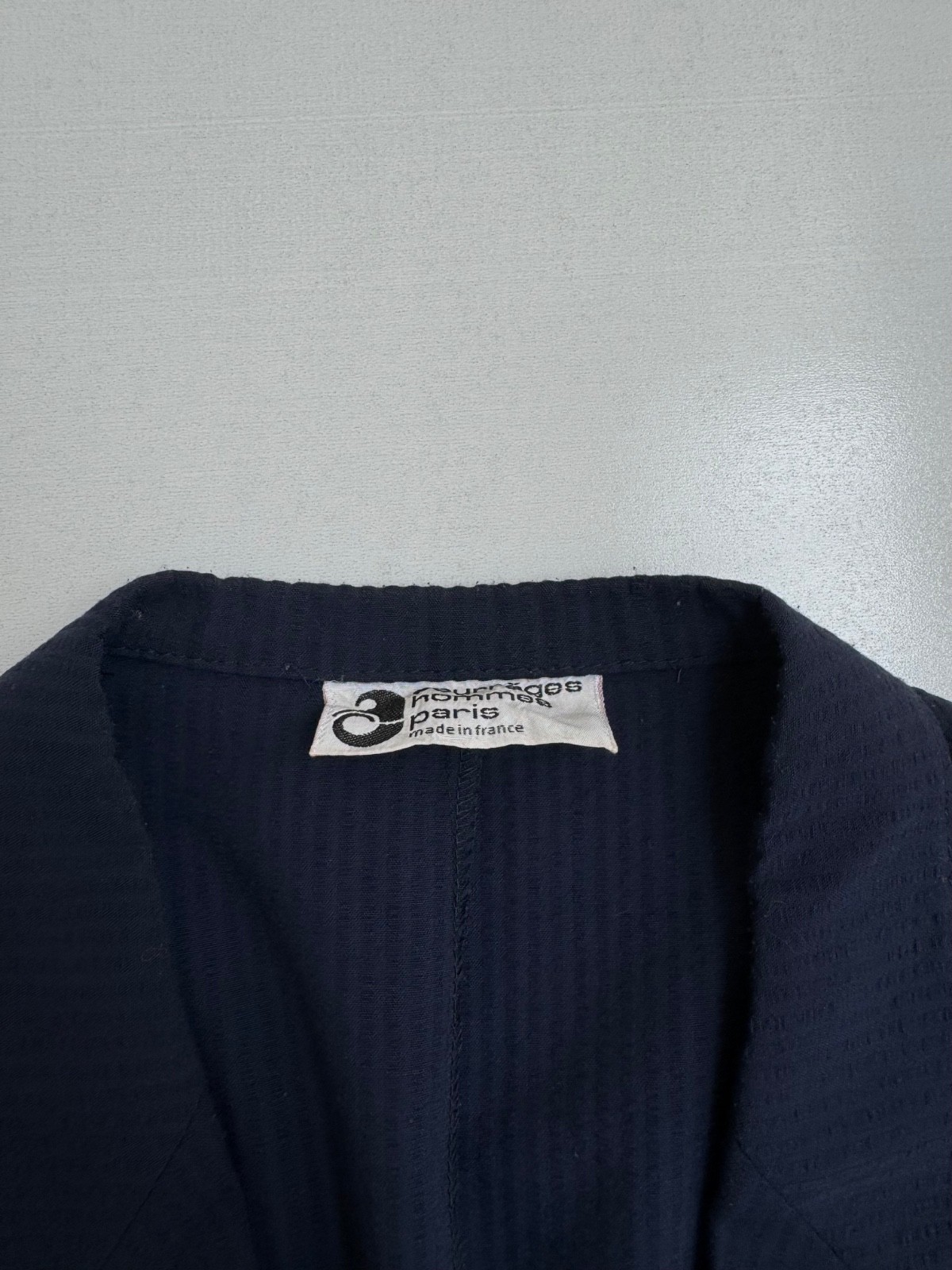 Courreges Homme Paris Blazer Jacket Made in France size L Vintage 80s