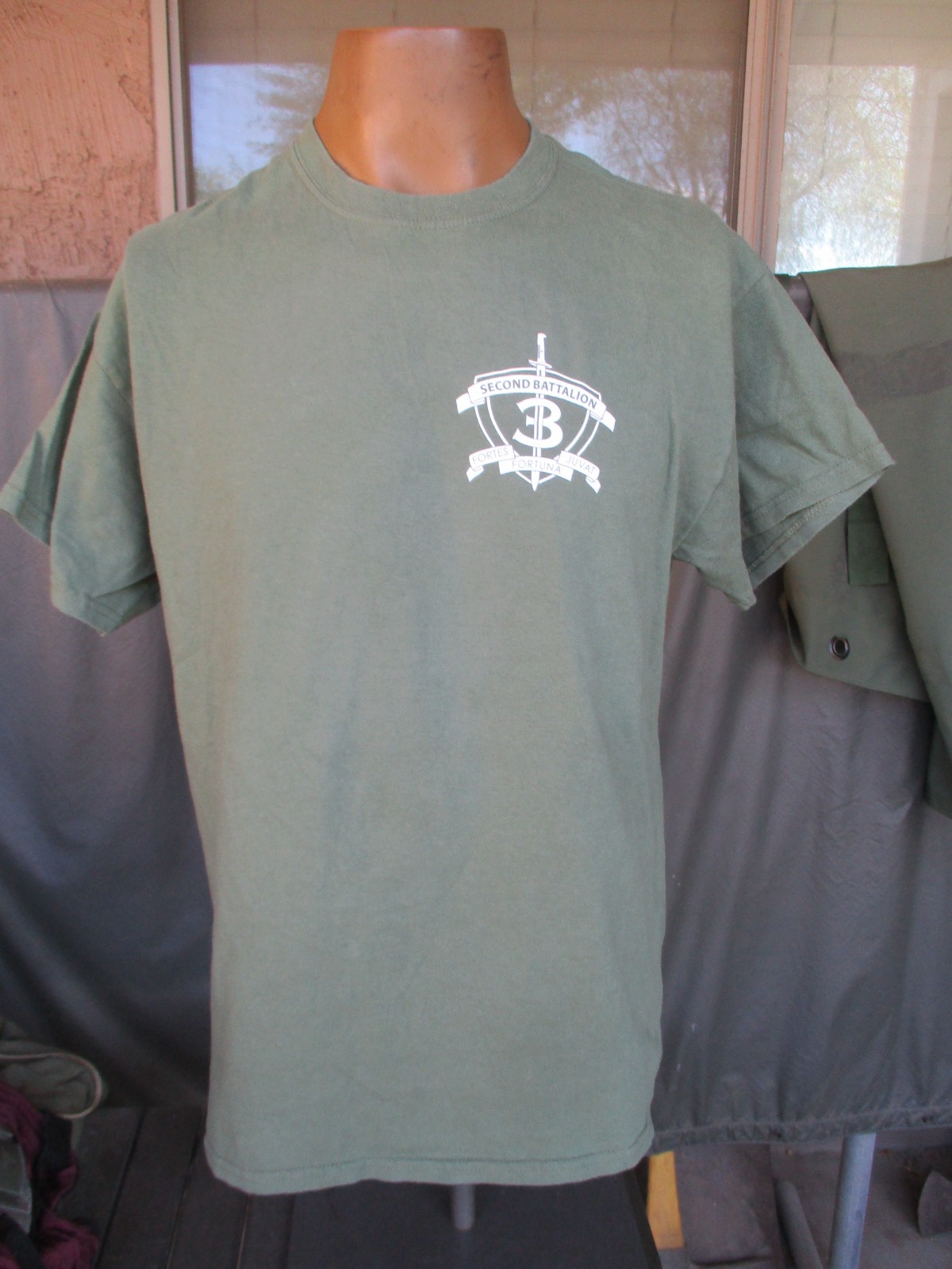 2/3 Marines, USMC, HELL ON WHEELS, CAAT 2 RAGERS Unit PT T-Shirt #2