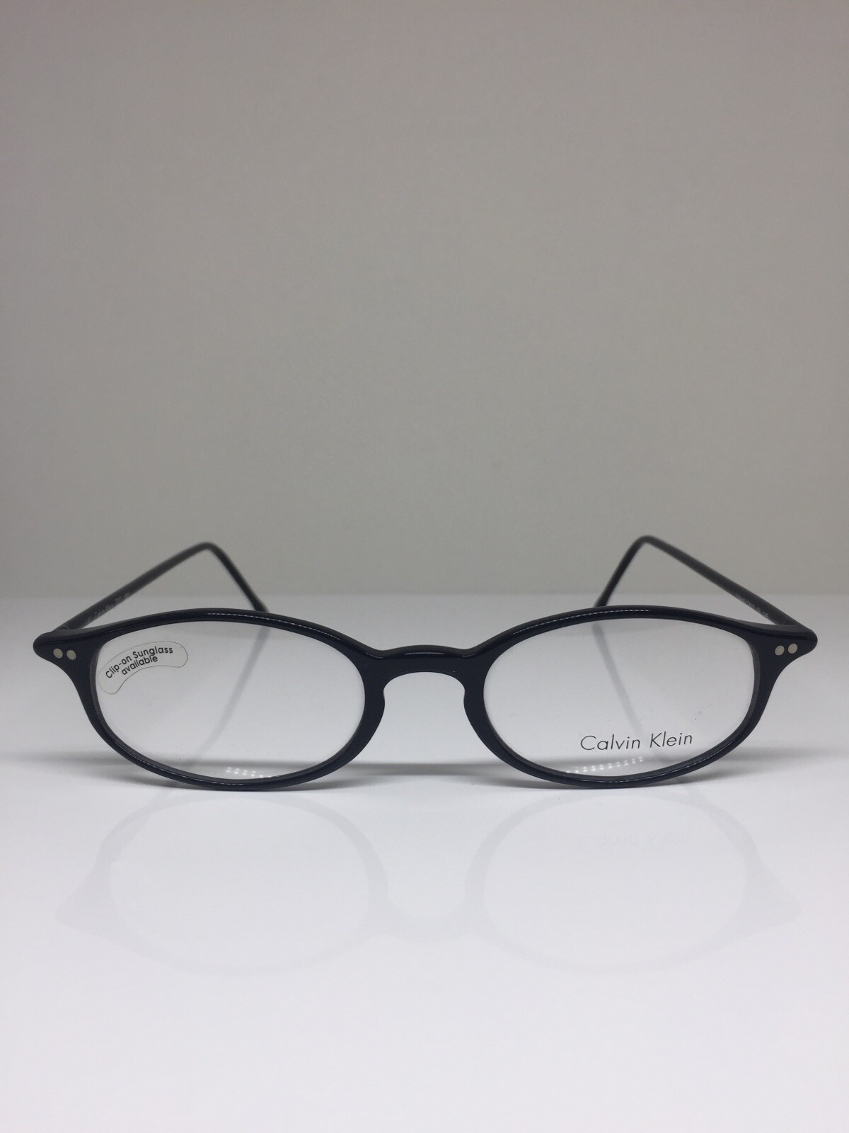 New VINTAGE CALVIN KLEIN EYEGLASSES CK 727 C. 090 SIZE: 47-19-145 mm Made Italy