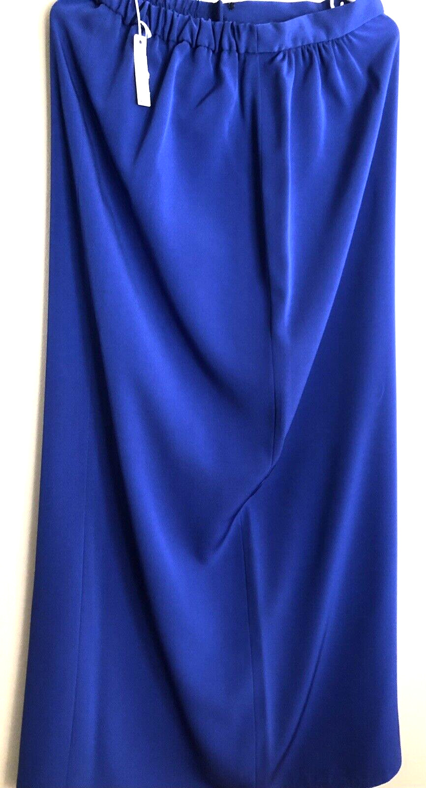 NWT Vintage GIDDING JENNY Blue Skirt Acetate Rayon Size S $130