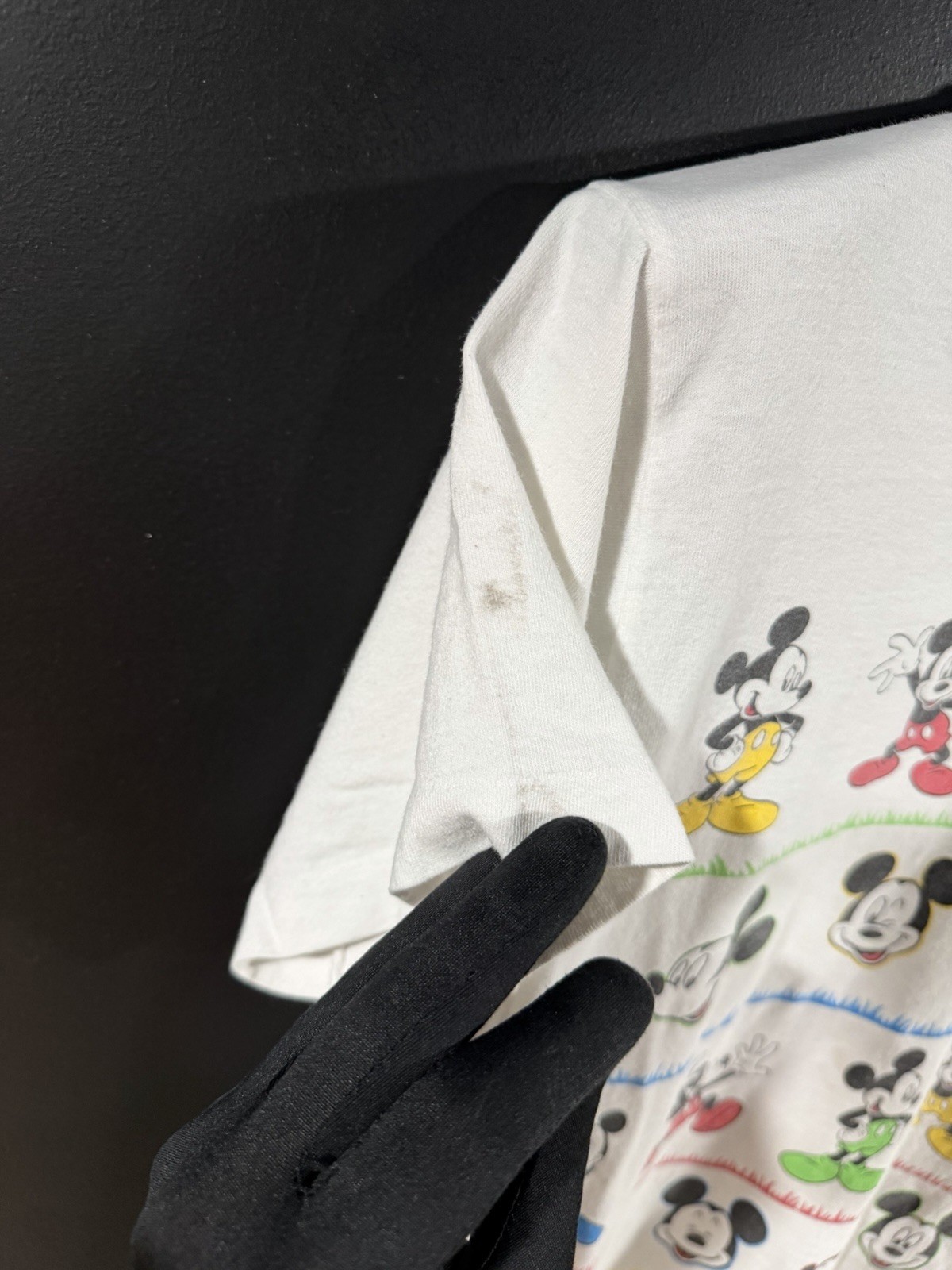 1990s Vintage Disney Mickey Mouse Single Stitch Cartoon Tee M