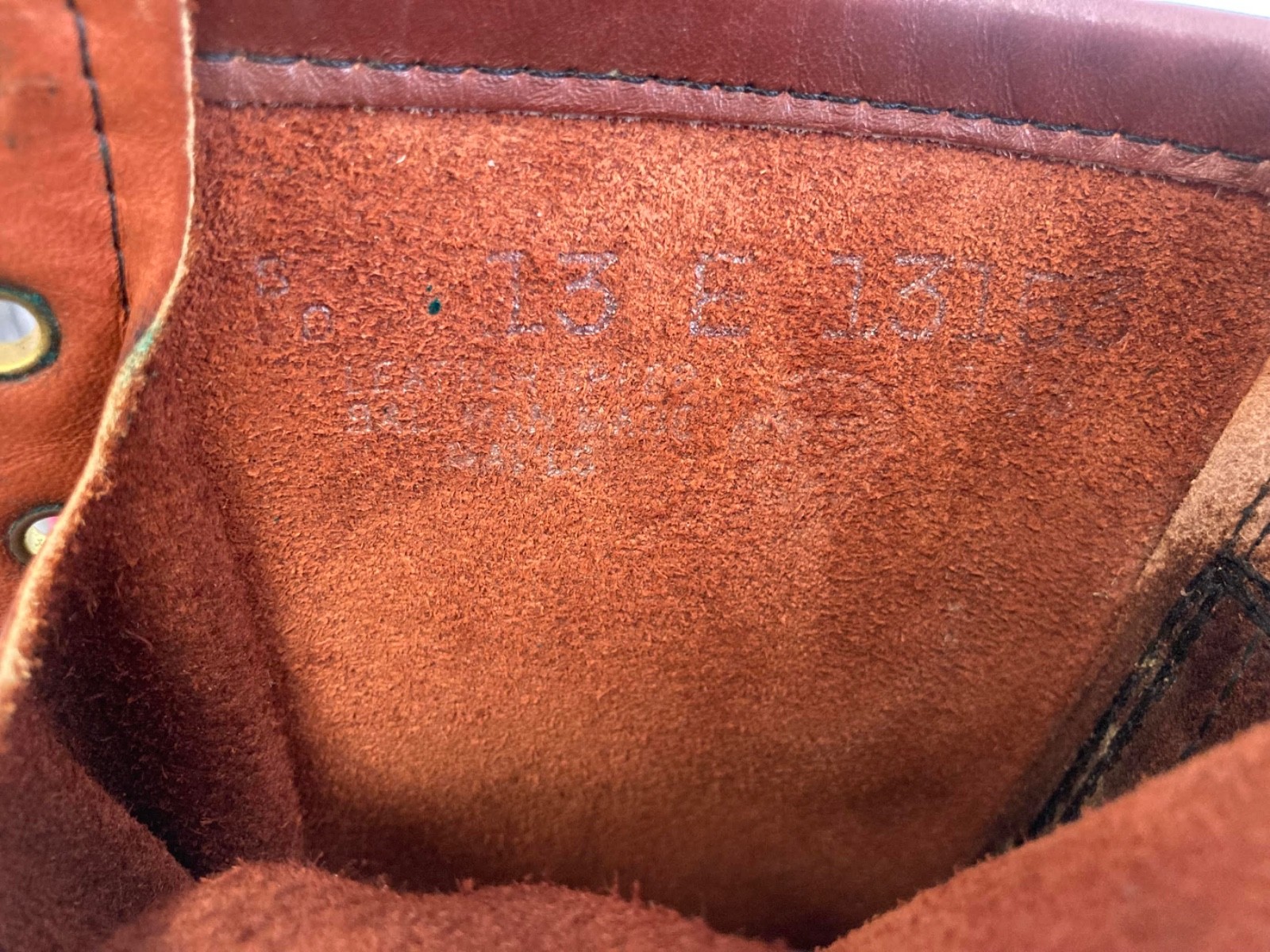 Men’s VTG 70s Crepe Sole Mason Hunting Boots Sz 13 E 1970s Outdoor Work