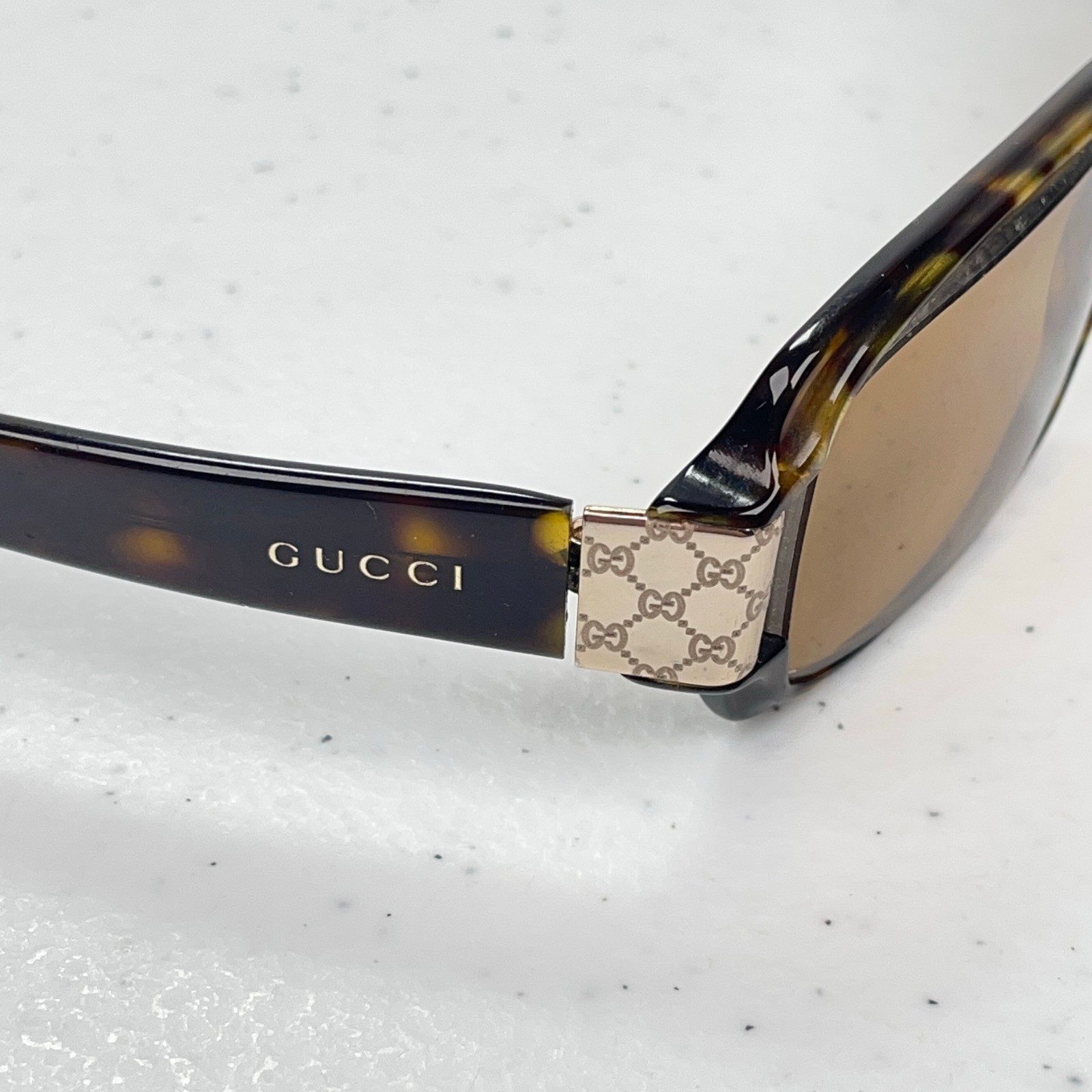 Vintage Gucci Sunglasses FRAMES ONLY GG 2548/S 086 Brown Tortoise 53-15-140