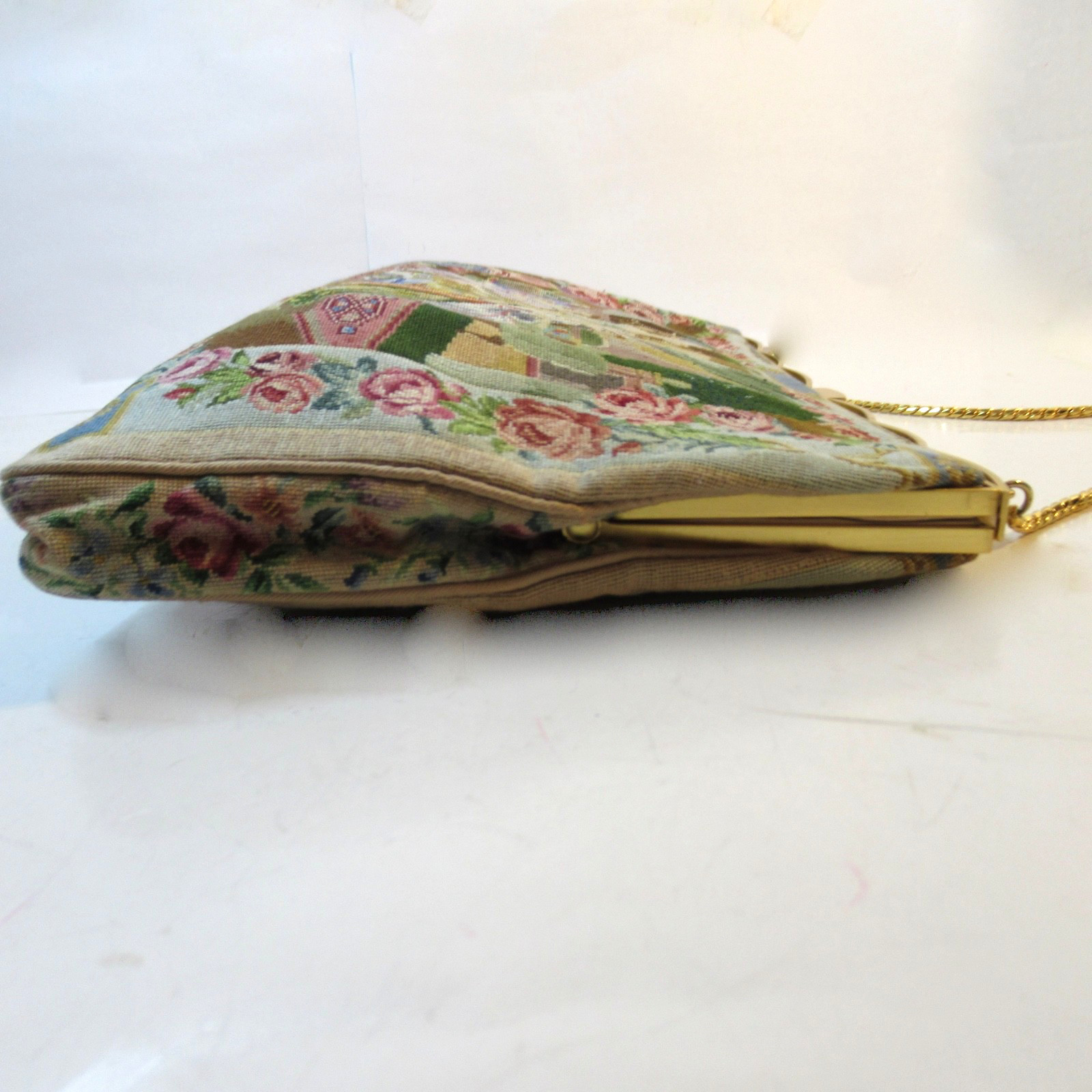 Vintage Petit Point Purse Scenic Walborg Saks 5th Avenue – SELLER PAYS US TARIFF