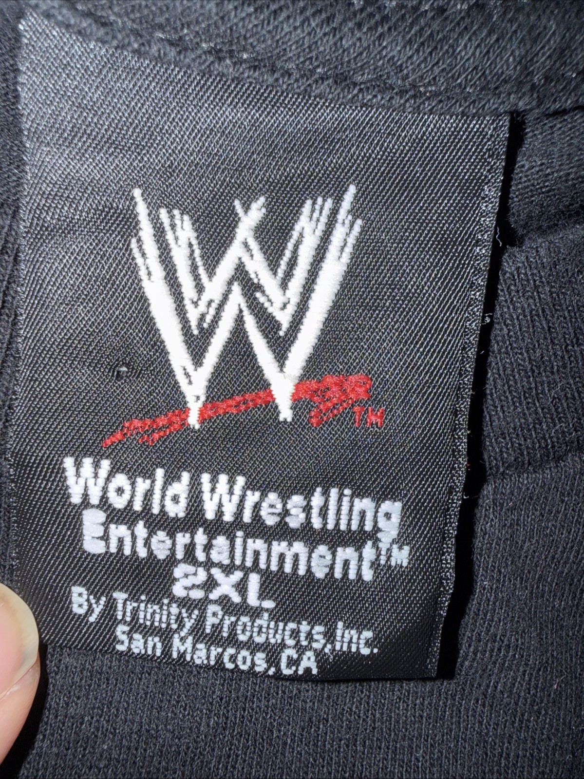 Mens Vintage 2003 WWE WrestleMania XIX T Shirt 2XL Black Trinity Products Rare