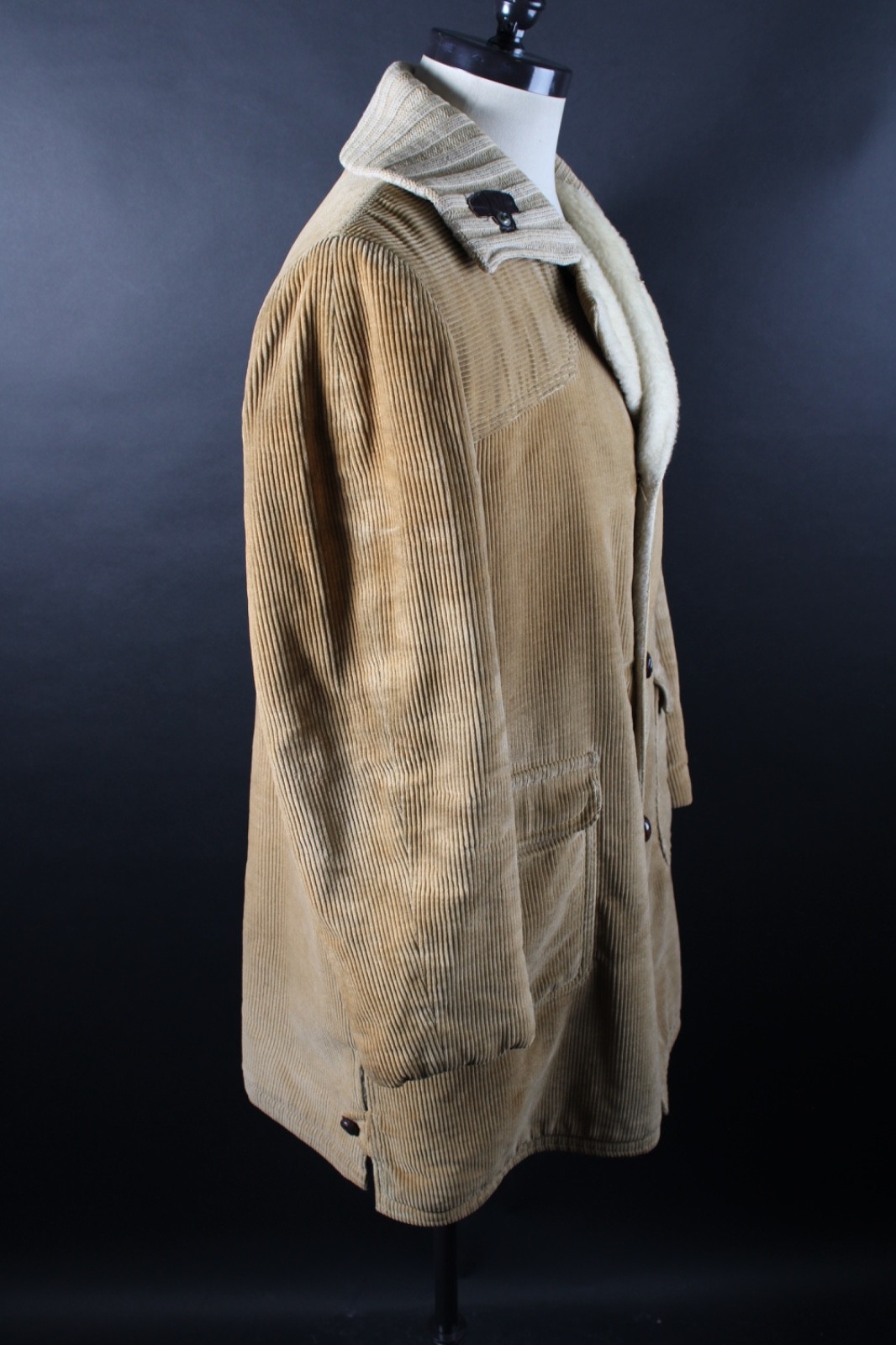 Vintage McGregor Polar Plus Corduroy Coat Jacket Mens Size Large USA