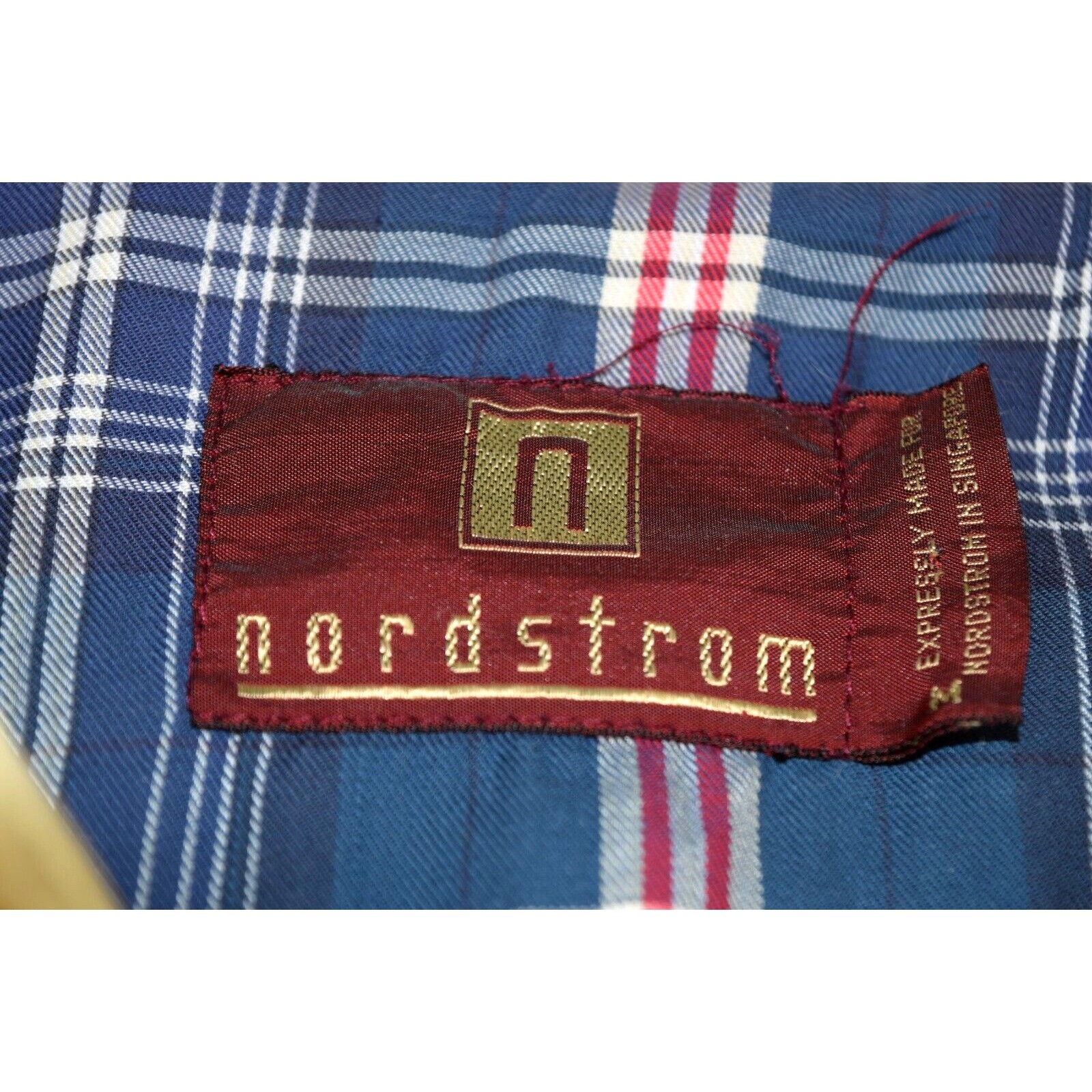 Vintage Jacket Nordstrom Harrington Size M/L 70s 80s Yellow Raglan Back Flap