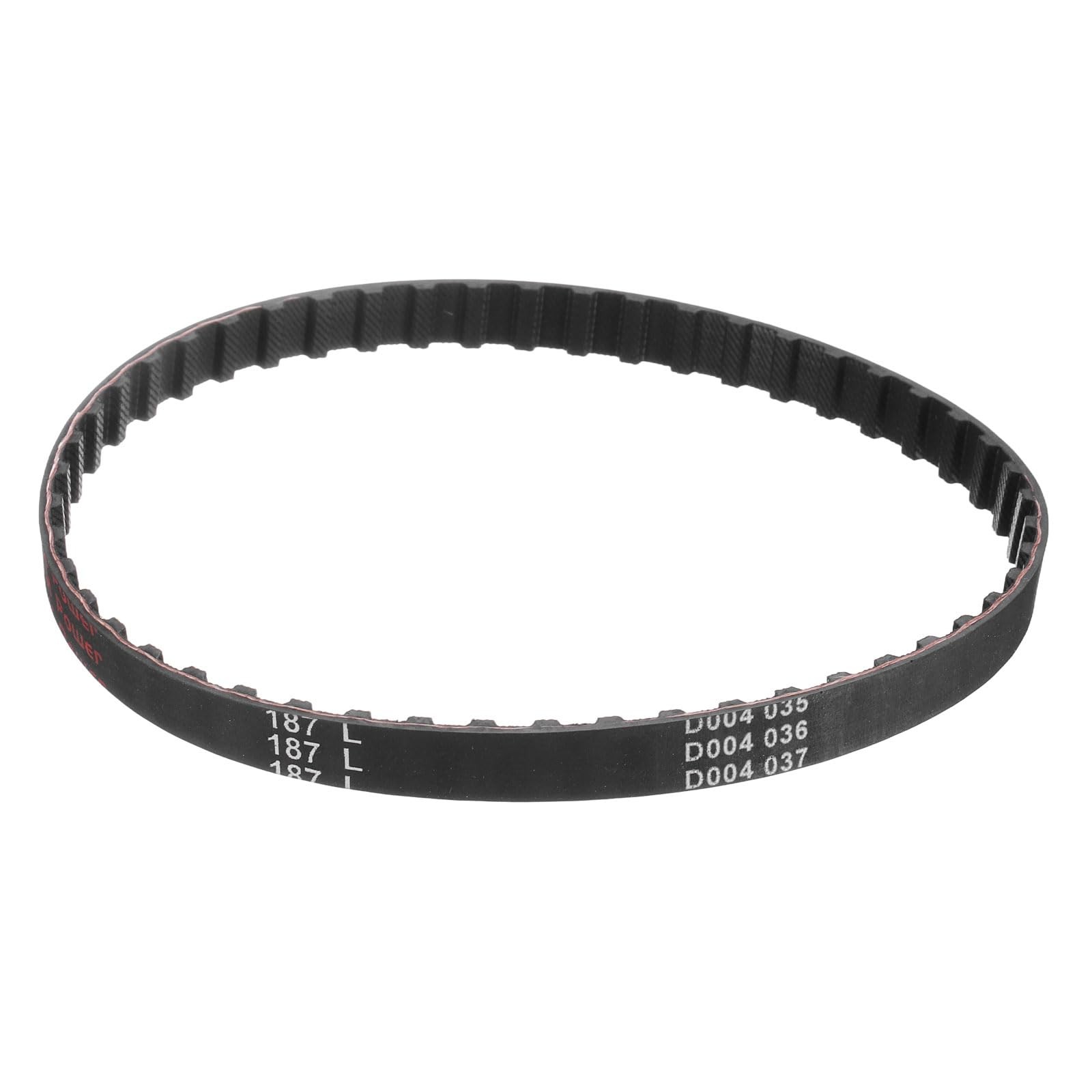 uxcell 187-L-050 L Timing Belt 18.7″ Pitch Length x 0.5″ Width x 0.18″ Height, 5