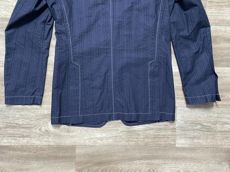 mens hugo boss navy cotton blazer 46