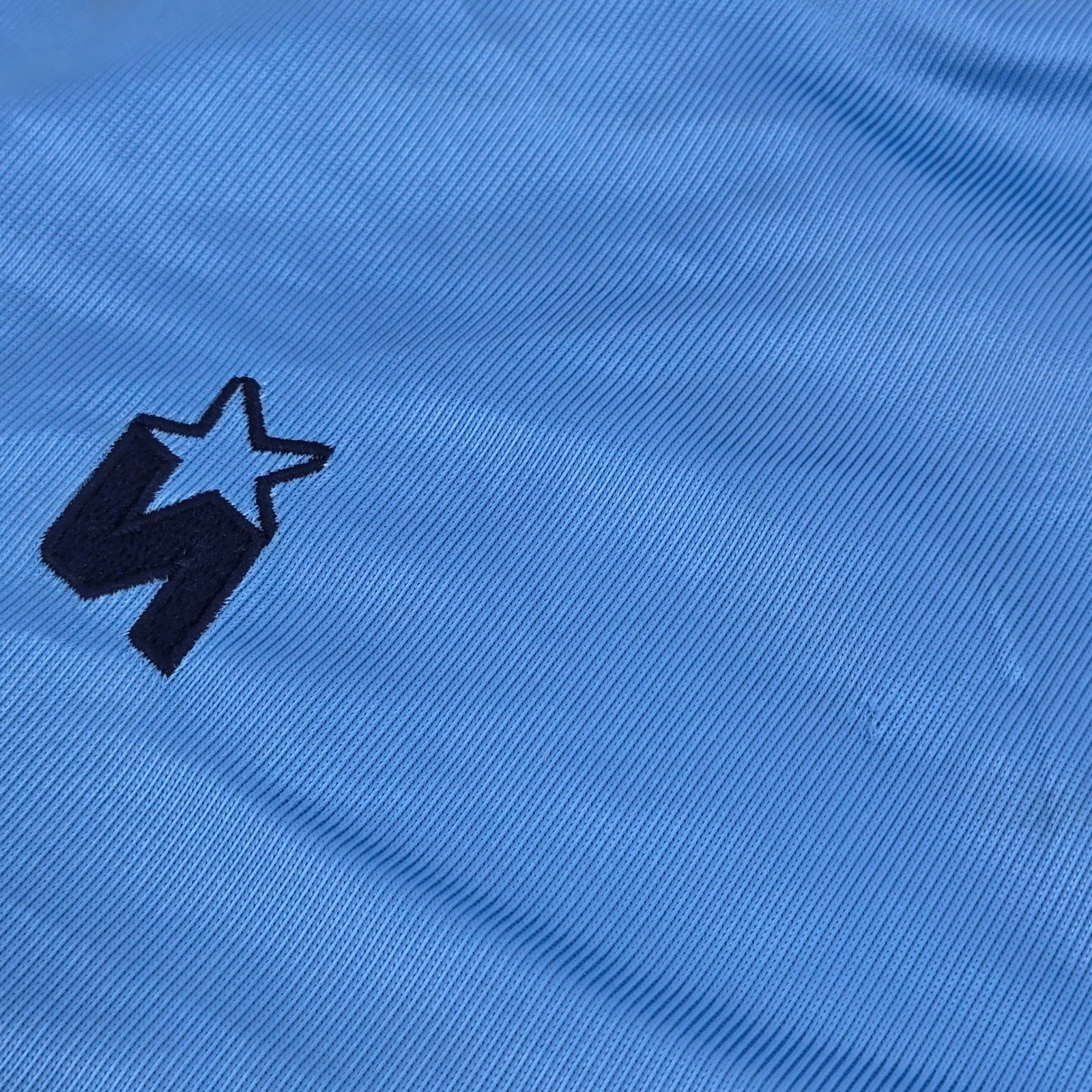 Starter Dazzle Basketball Jersey XL Carolina Blue Embroidered 71 Vintage 90s