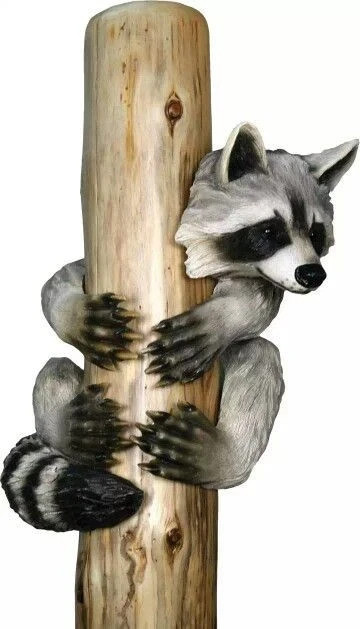 ART Wooden walking stick Hand carved Animal Beautiful wooden walking cane gift A