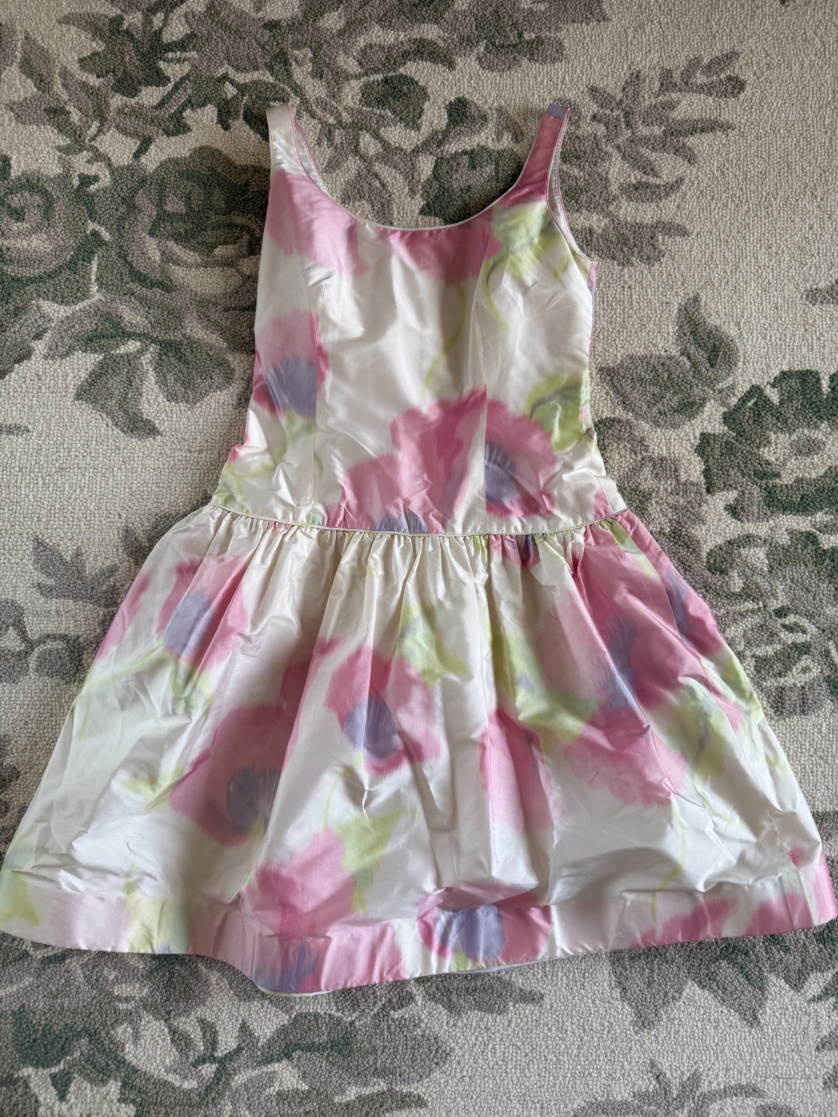 1980s Vintage Bill Blass x Saks Fifth Avenue Multi-color Dress Size 4