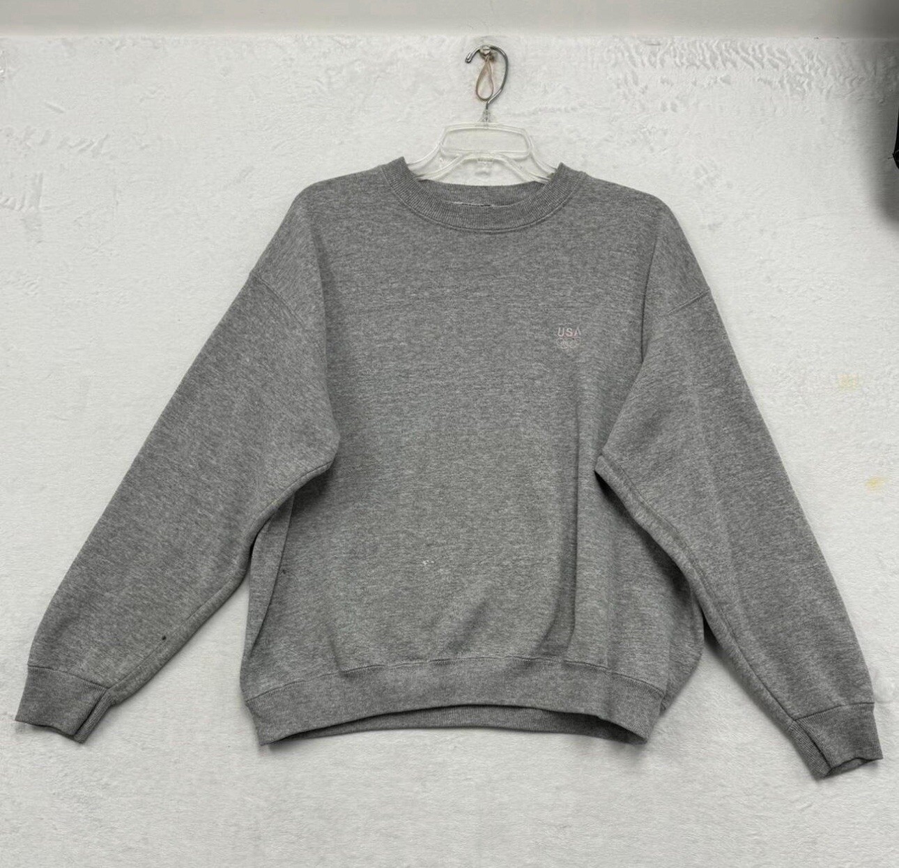 Unisex Adult Vintage JC Penny USA Olympic Sweatshirt Made In The USA Size Medium