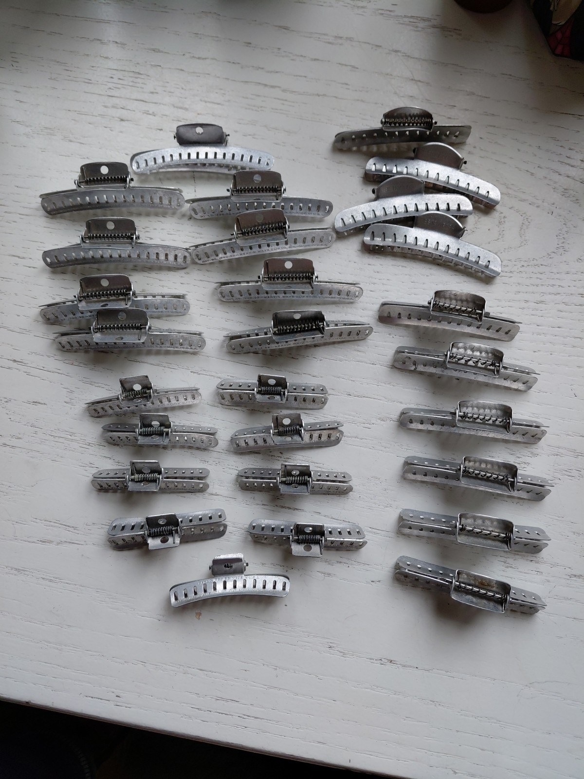 28 Vintage hair Wave Clip Mervin 9-3″ 9-2″ 6 Tip Top 4 USA Besty Ross Japan Alum
