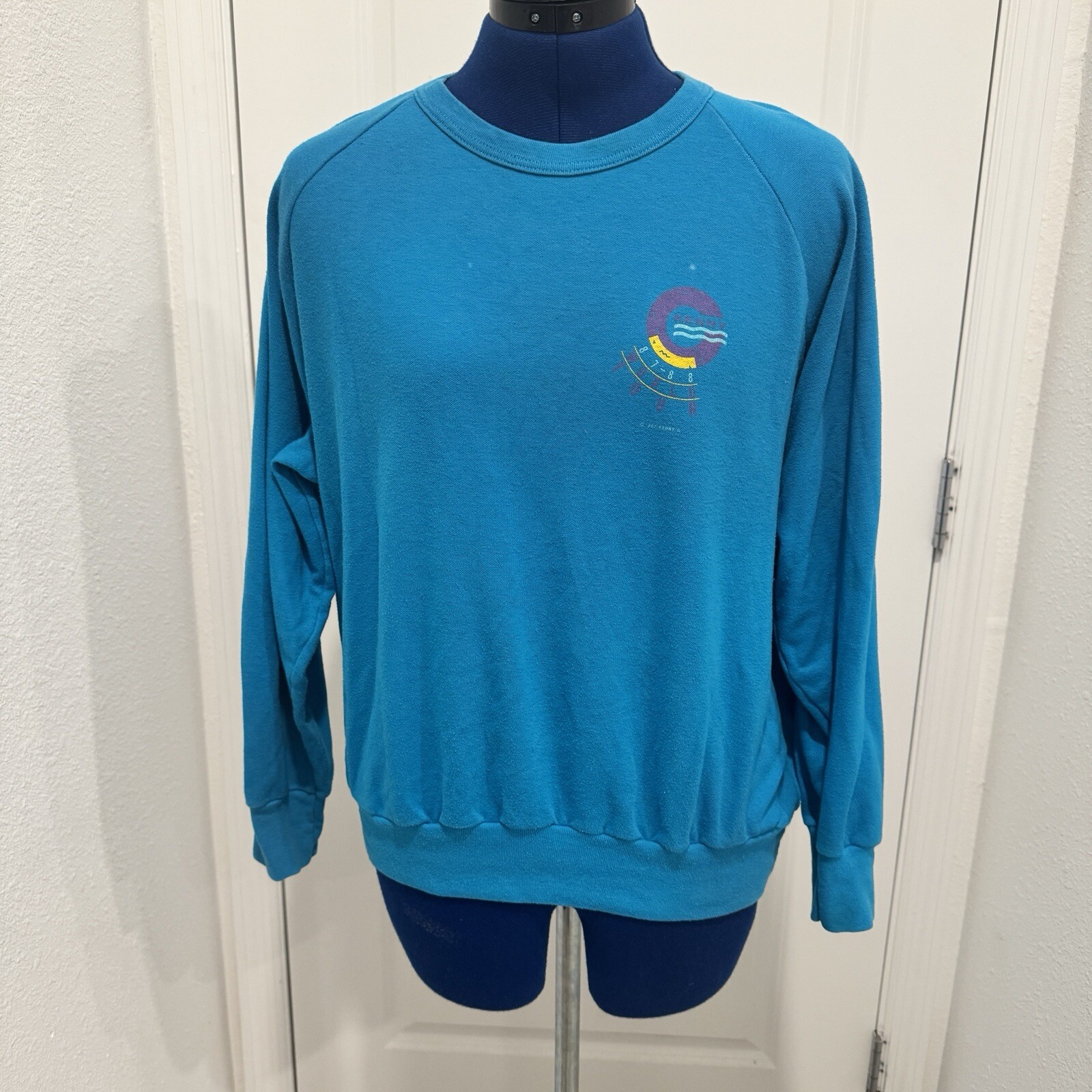 Vtg 80’s Kenny G World Tour Long Sleeve Shirt Unisex Adult Size XL Music