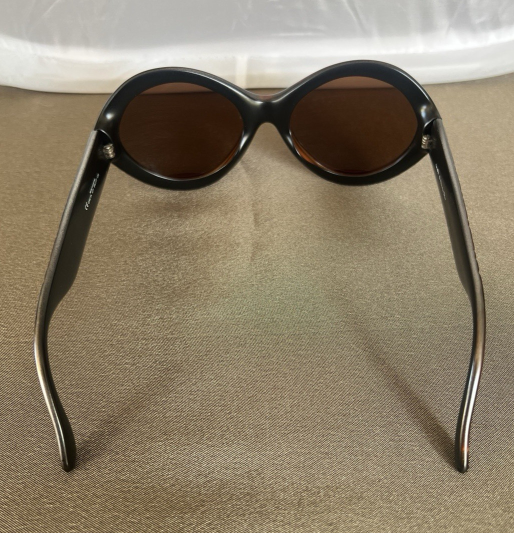 Vintage 80s Christian Dior Sunglasses Greta 12Y Optyl Gold Brown Austria 54mm