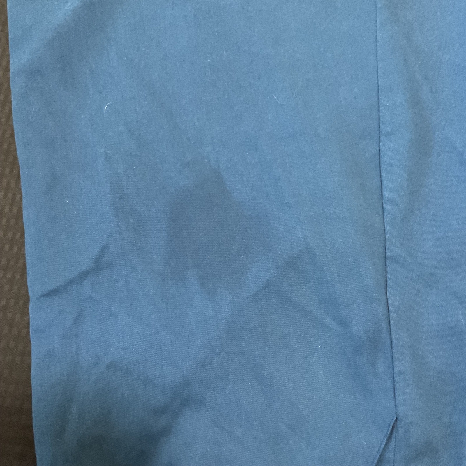 Vintage Carriage Court Teal Blue Wrap Back A-Line Skirt Pockets Made in USA 16