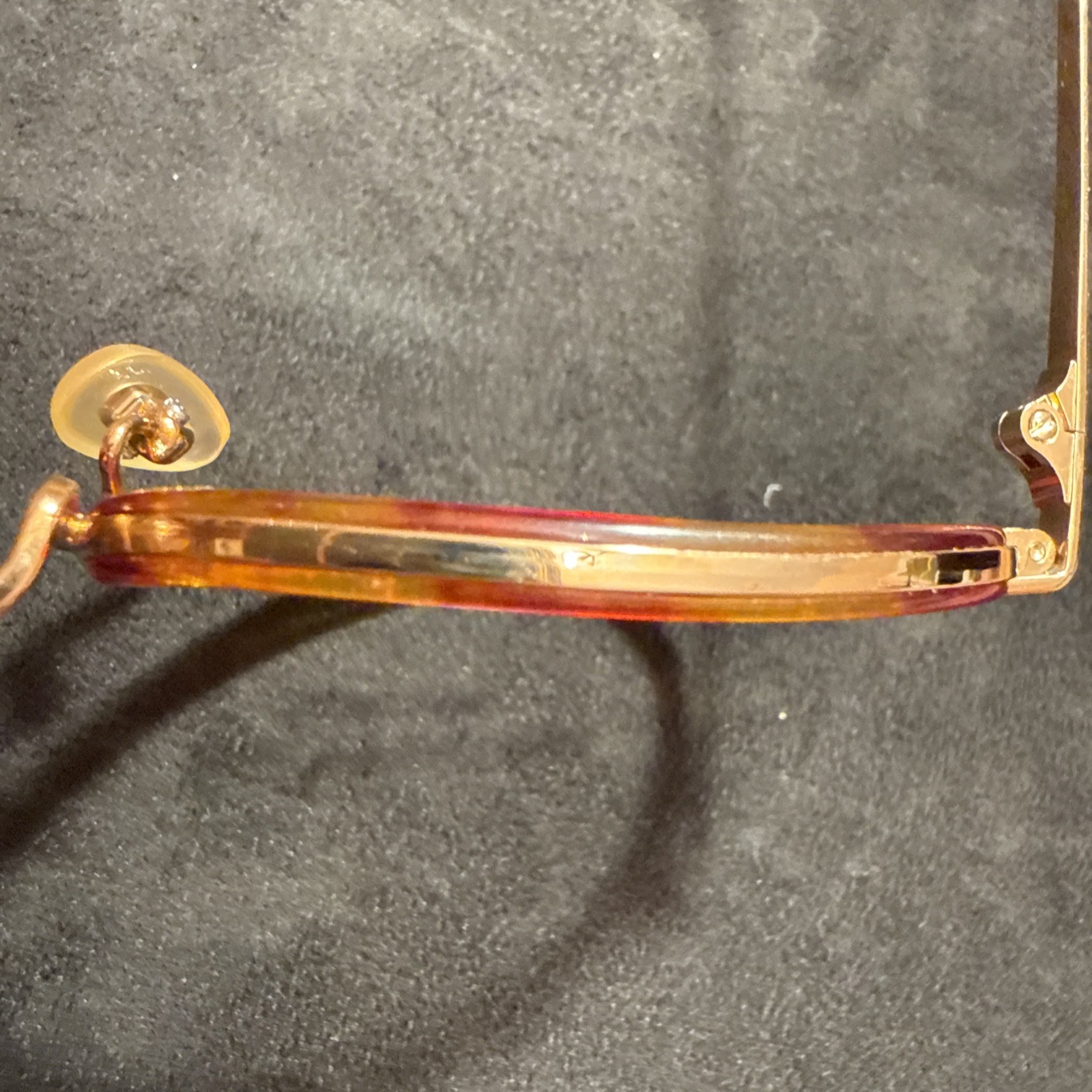 POLO New NOS VINTAGE Ralph Lauren Round P3 XXX Eyeglasses Frame Tortoise Gold 48