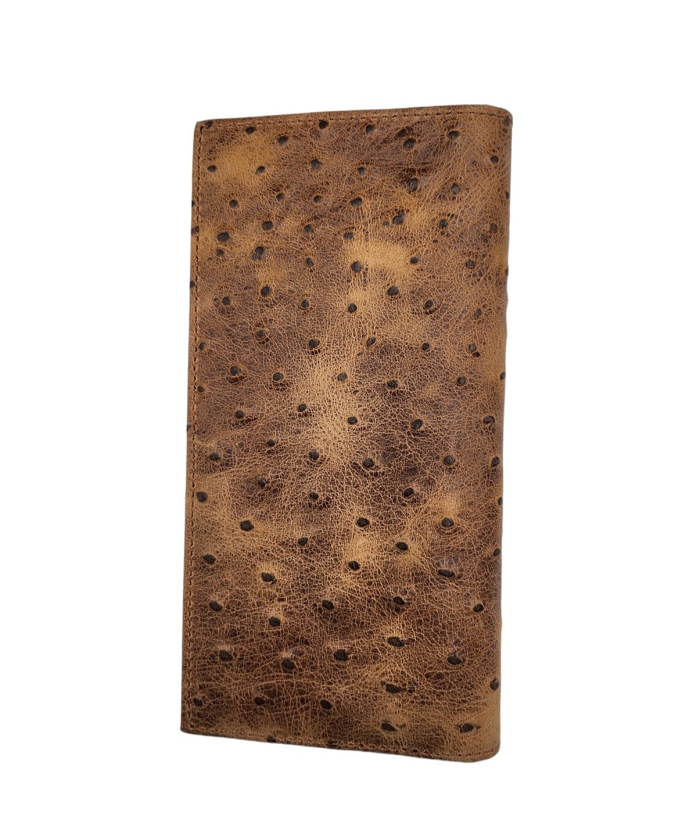 Stetson Brown Ostrich Rodeo – Accessories Wallet – 9802003-229