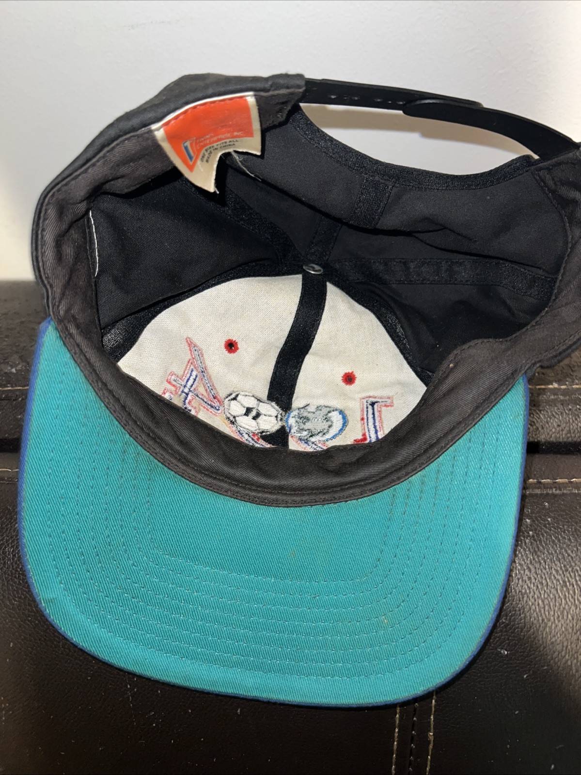 Vintage 1994 FIFA World Cup USA Twins Enterprise Snapback Hat Soccer Cap 90s
