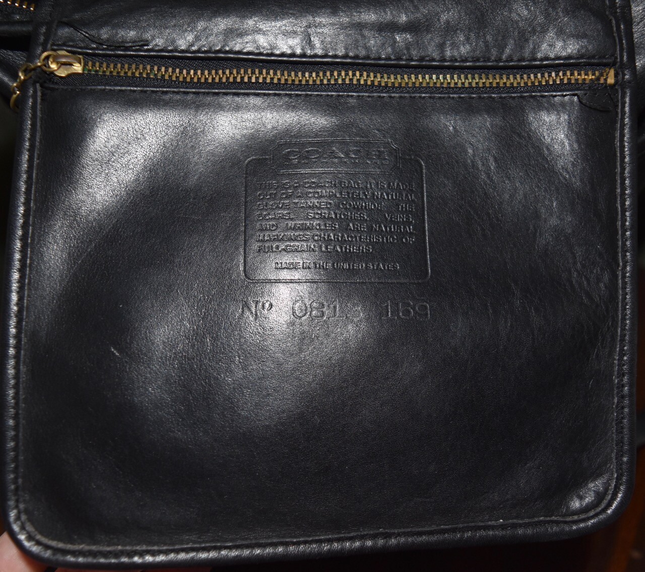 VTG Coach Black Whitney Handbag Duffle Crossbody Purse Shoulder Bag 4115 Hobo